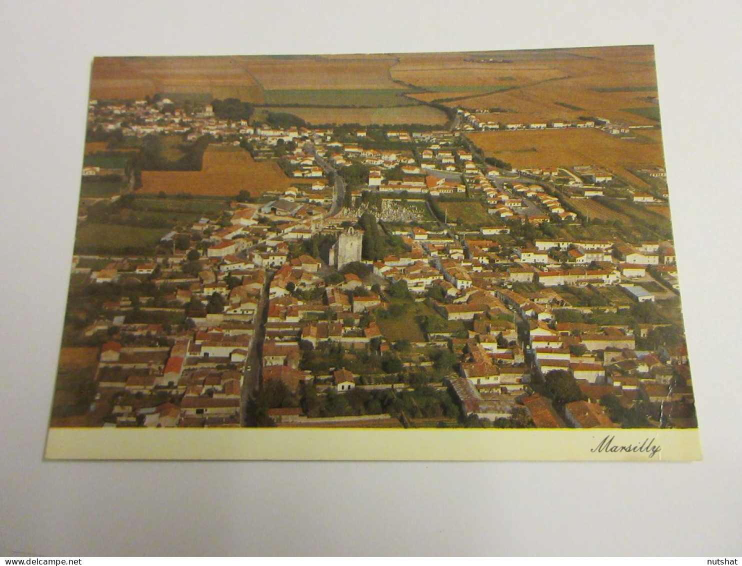 CP CARTE POSTALE CHARENTE MARITIME MARSILLY NANTILLY - Ecrite En 1983. - Andere & Zonder Classificatie