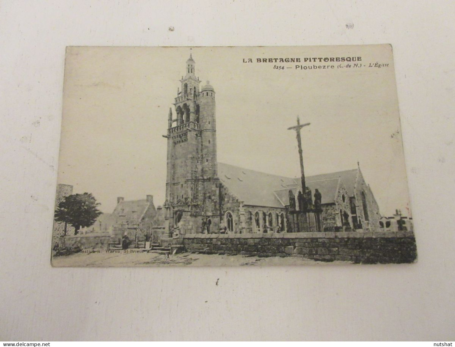 CP CARTE POSTALE COTES D'ARMOR PLOUBEZRE L'EGLISE Ecrite En 1931 - Autres & Non Classés