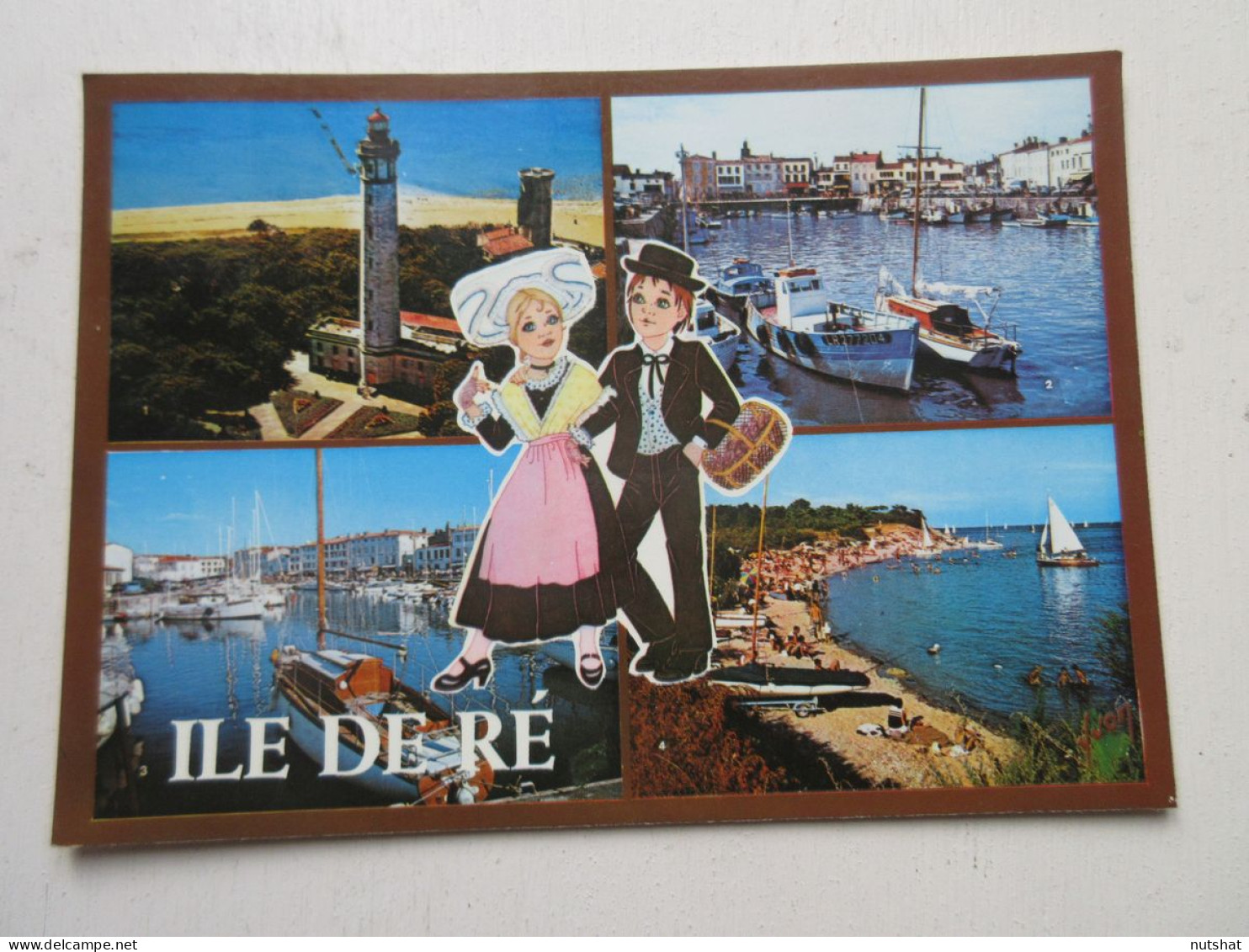 CP CARTE POSTALE CHARENTE MARITIME ILE De RE VUES DIVERSES - Ecrite En 1985      - Ile De Ré