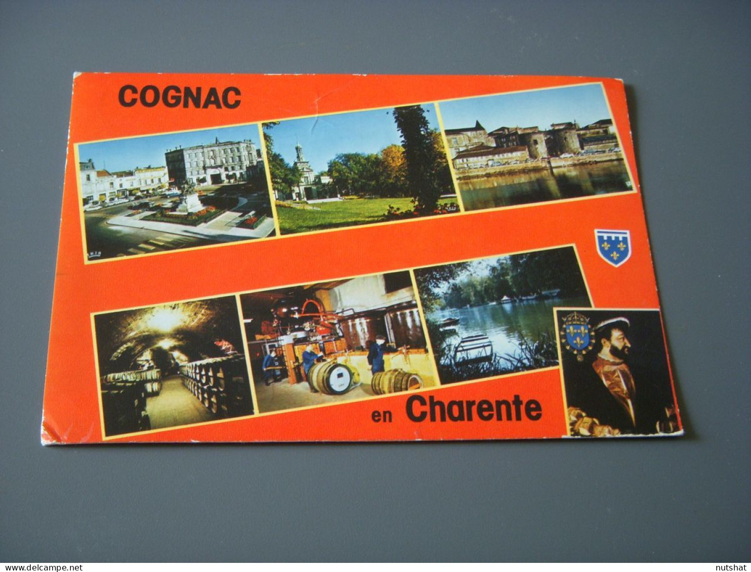 CP CARTE POSTALE CHARENTE COGNAC VUES GENERALES - Ecrite En 1982 - Cognac