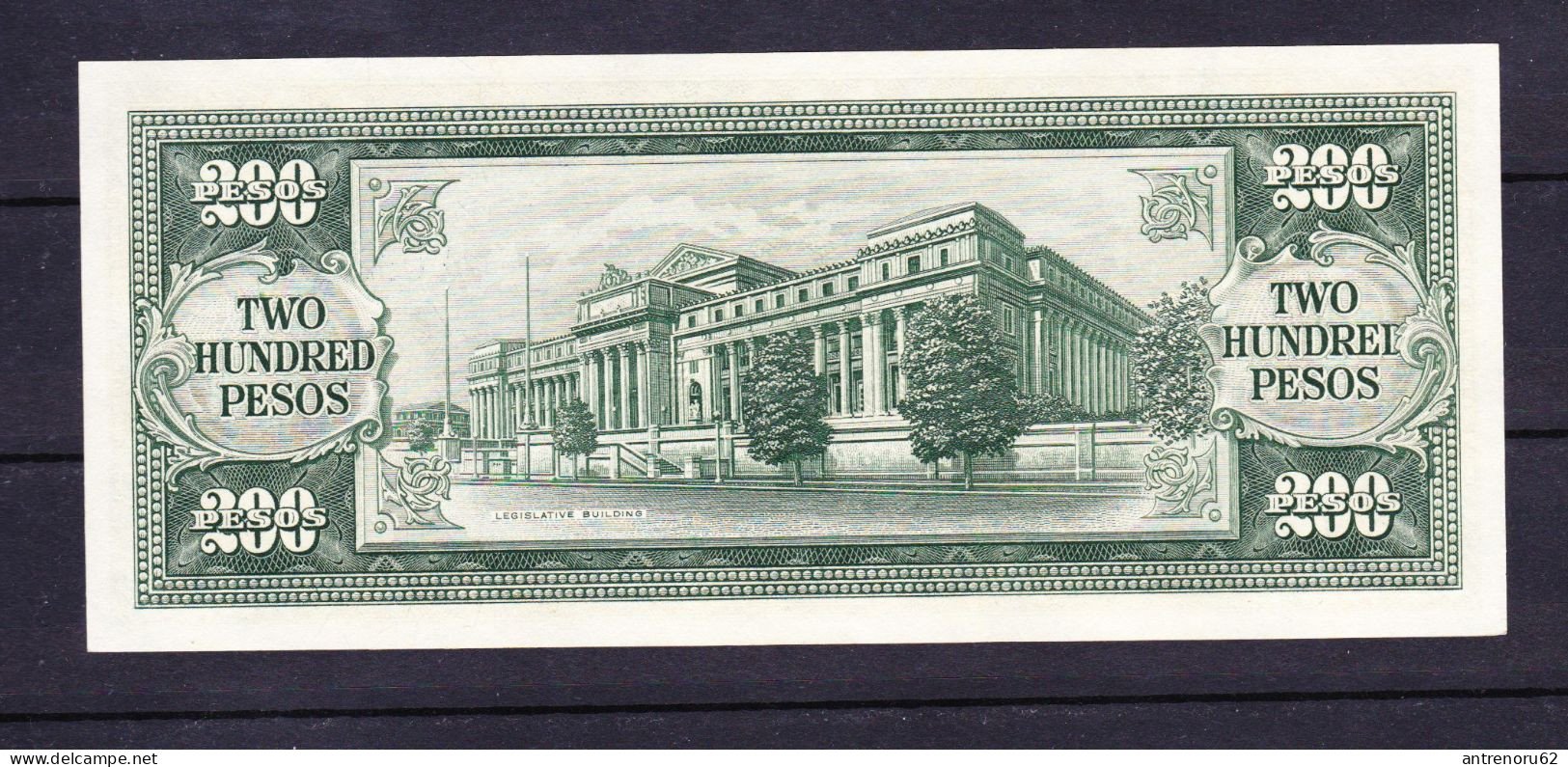 BANKNOTES-1949-PHILIPPINES-200-UNC-SEE-SCAN - Filippine