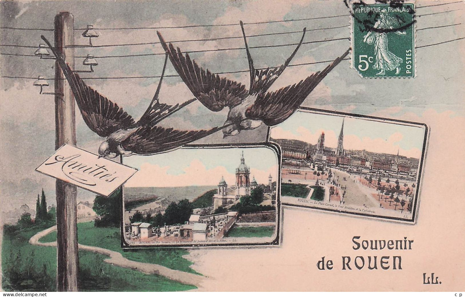 Rouen - Souvenir De Rouen   -  CPA °J - Sonstige & Ohne Zuordnung