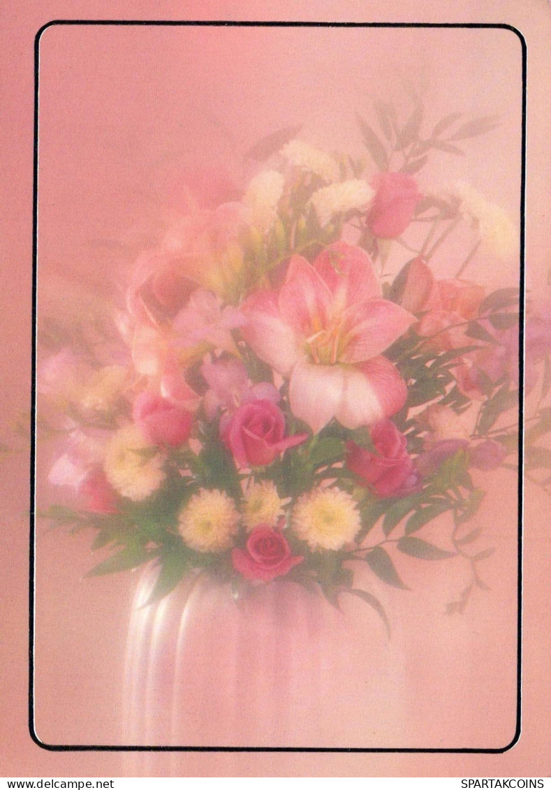 FLOWERS Vintage Ansichtskarte Postkarte CPSM #PAR740.DE - Fleurs