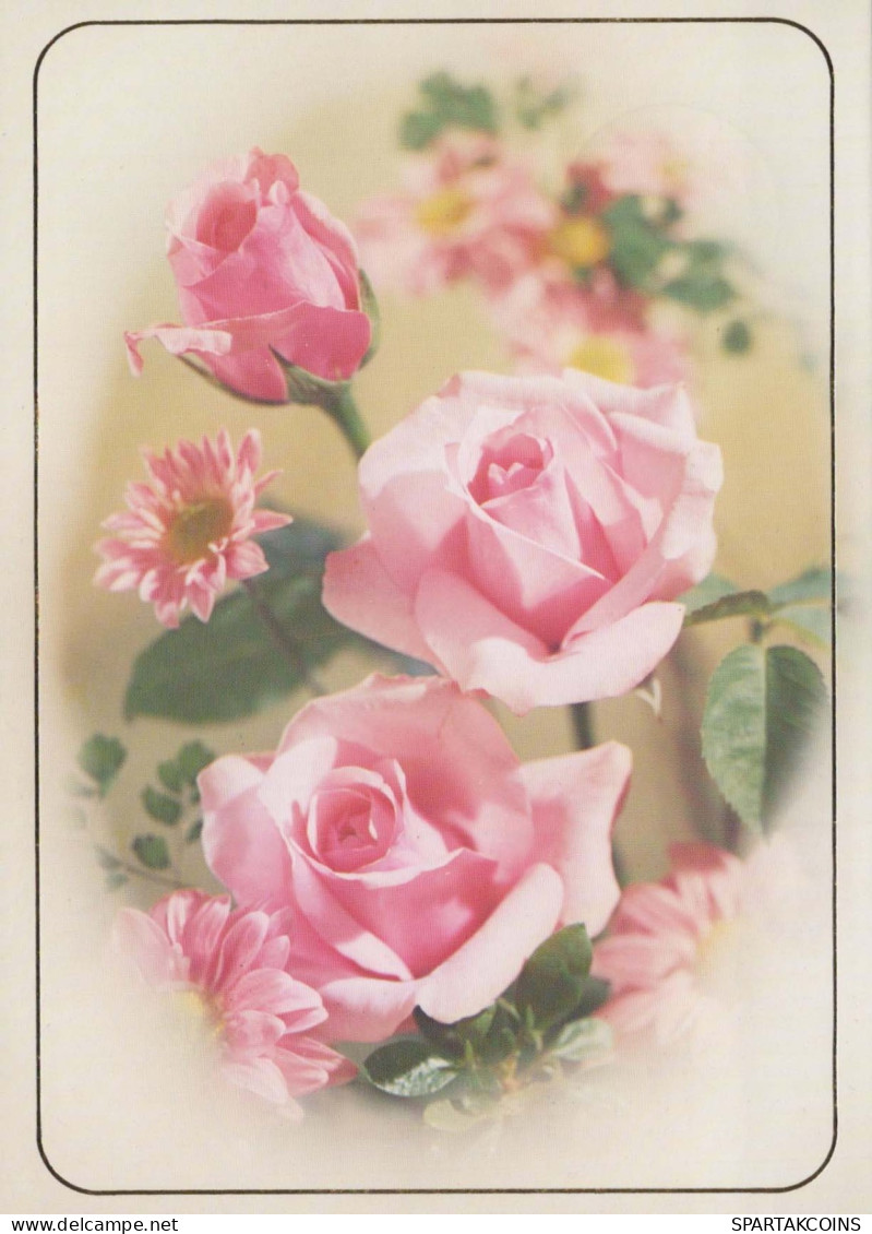 FLOWERS Vintage Ansichtskarte Postkarte CPSM #PAR980.DE - Blumen