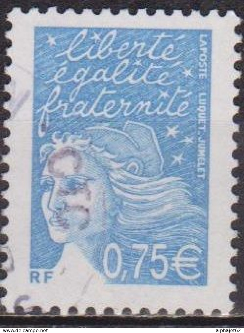 Marianne Du 14 Juillet - FRANCE - Gravée Par Luquet - N° 3572 - 2003 - Gebraucht