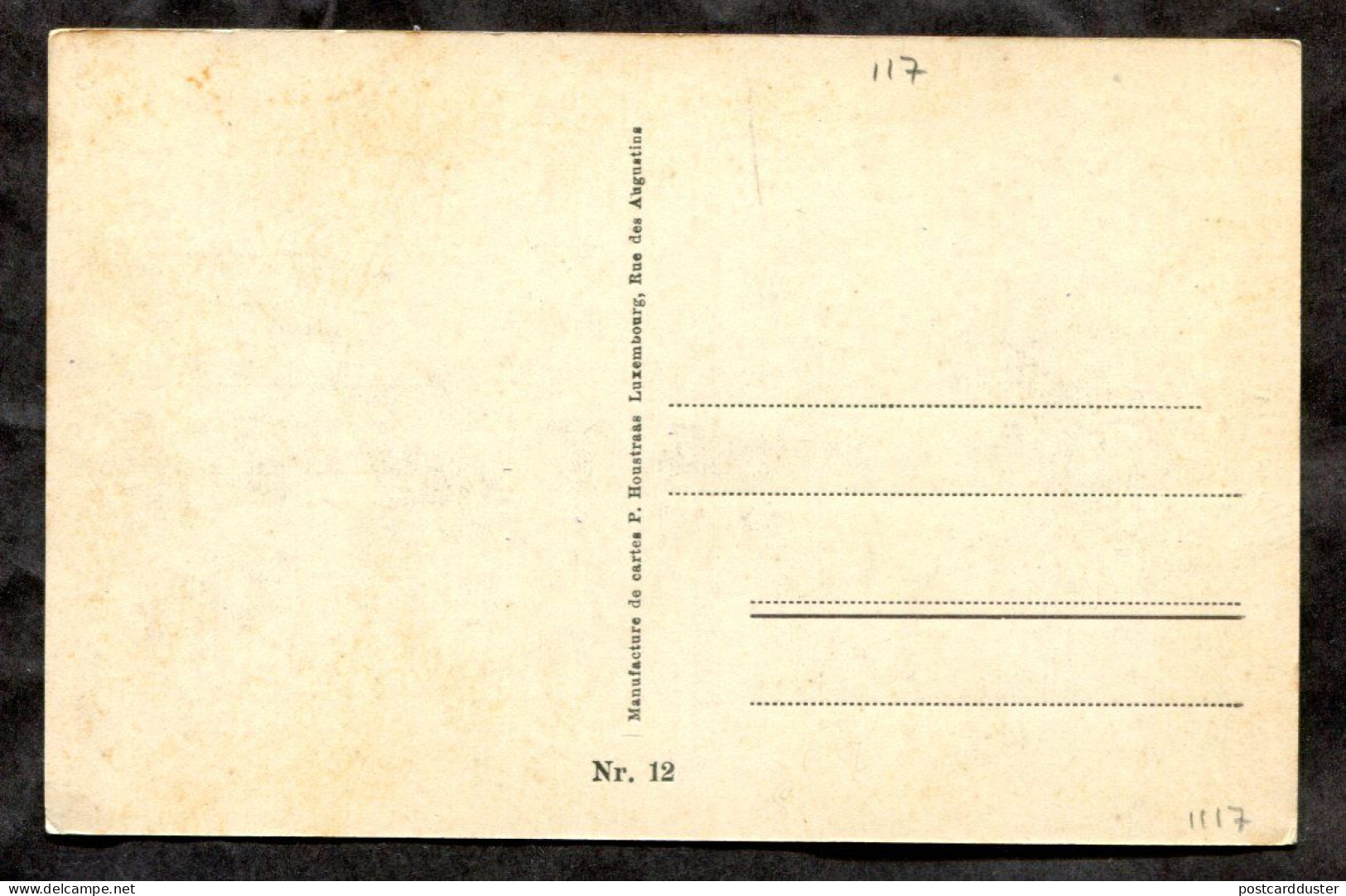 VIANDEN Luxembourg 1920s Postcard (h857) - Vianden