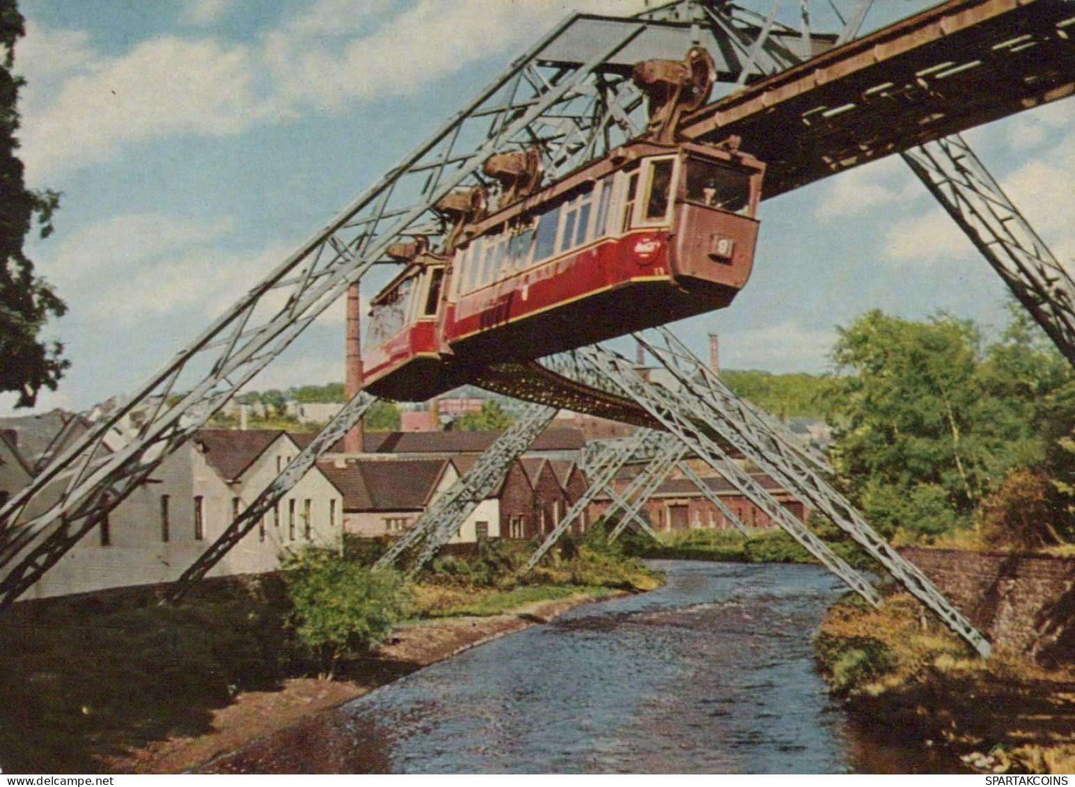 ZUG Schienenverkehr Eisenbahnen Vintage Ansichtskarte Postkarte CPSM #PAA754.DE - Eisenbahnen