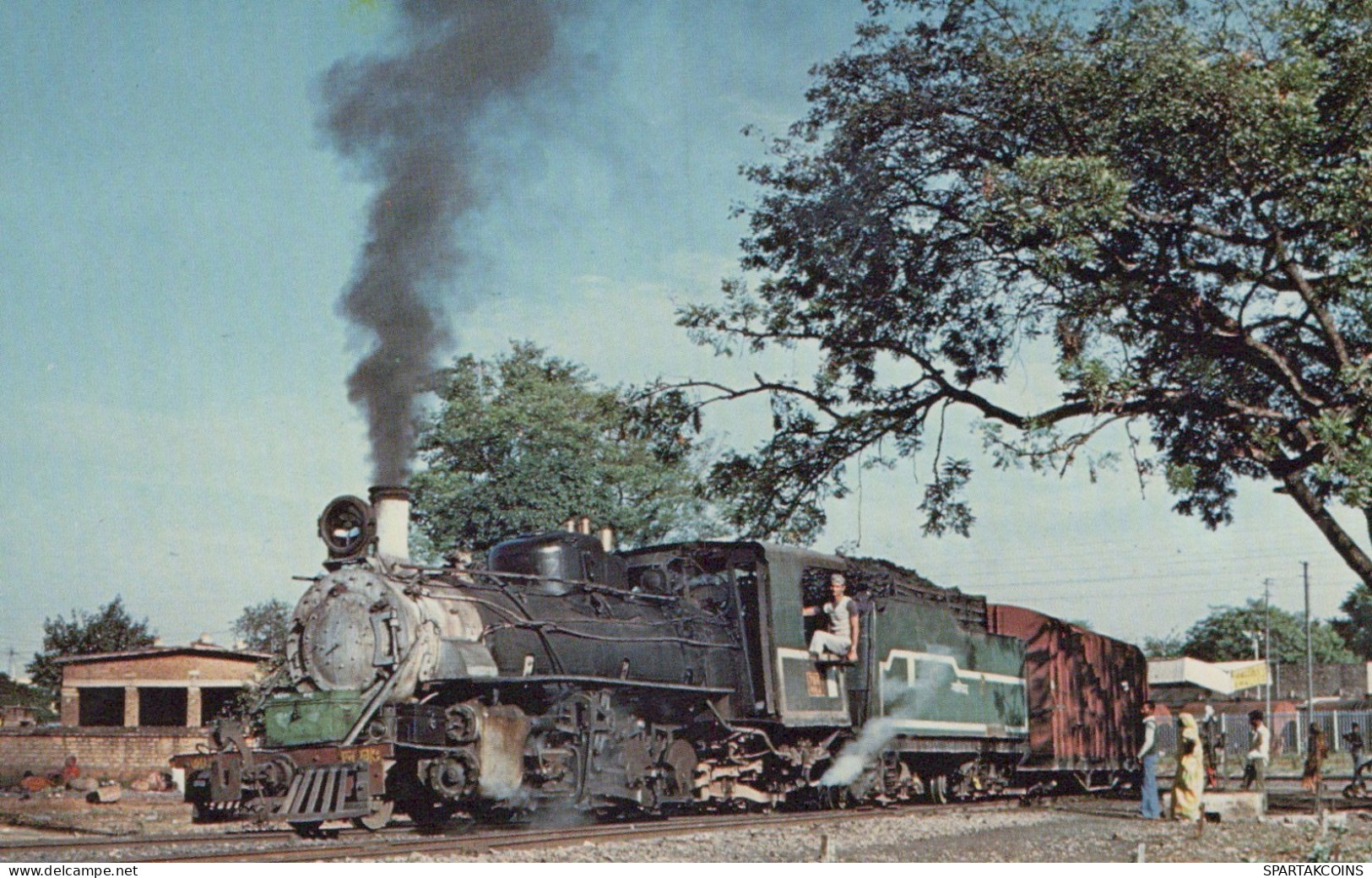 ZUG Schienenverkehr Eisenbahnen Vintage Ansichtskarte Postkarte CPSMF #PAA483.DE - Treinen