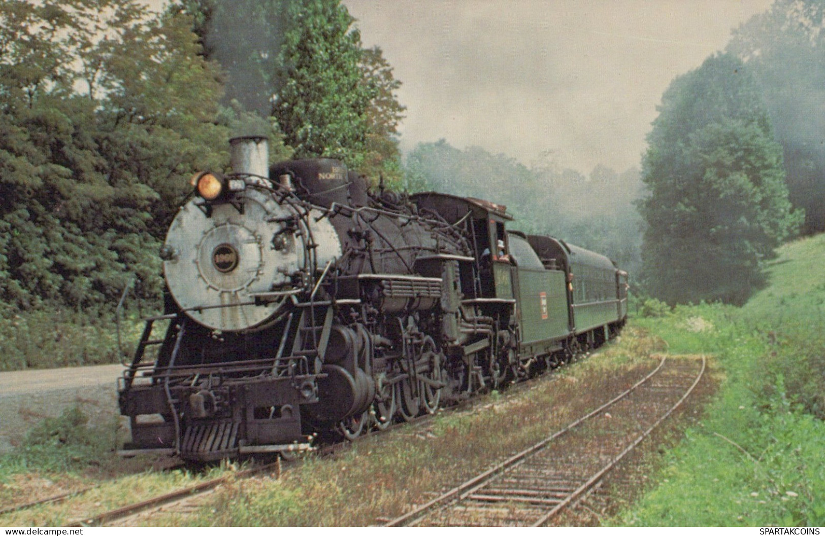 ZUG Schienenverkehr Eisenbahnen Vintage Ansichtskarte Postkarte CPSMF #PAA557.DE - Eisenbahnen