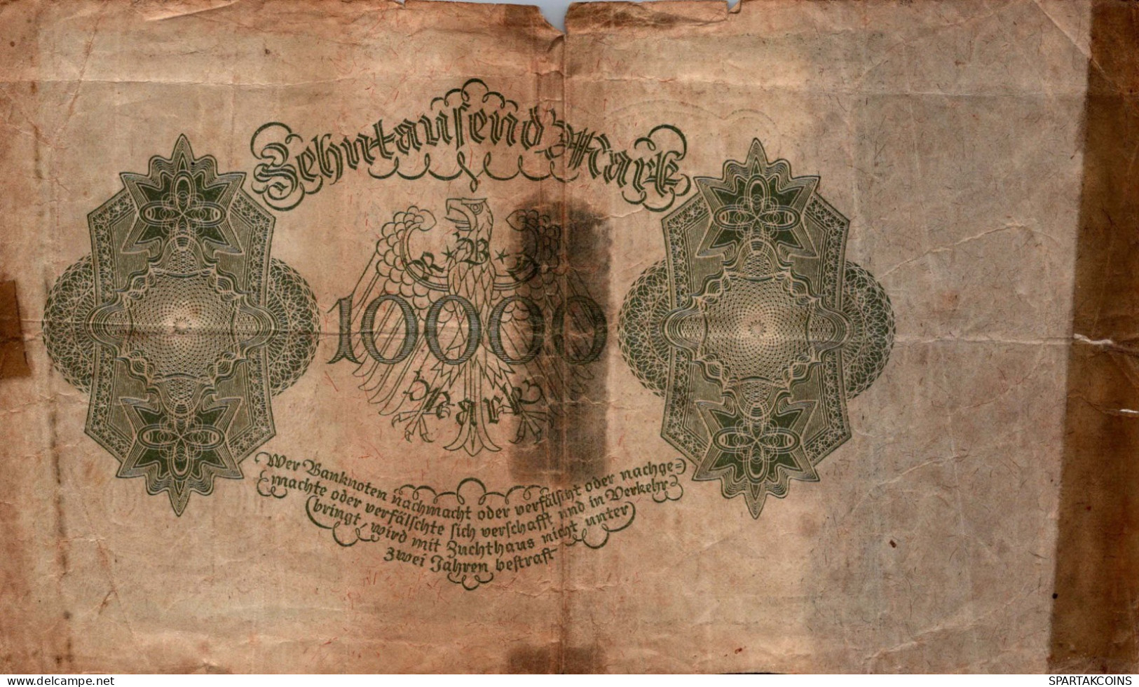 10000 MARK 1922 Stadt BERLIN DEUTSCHLAND Papiergeld Banknote #PL157 - [11] Emissions Locales