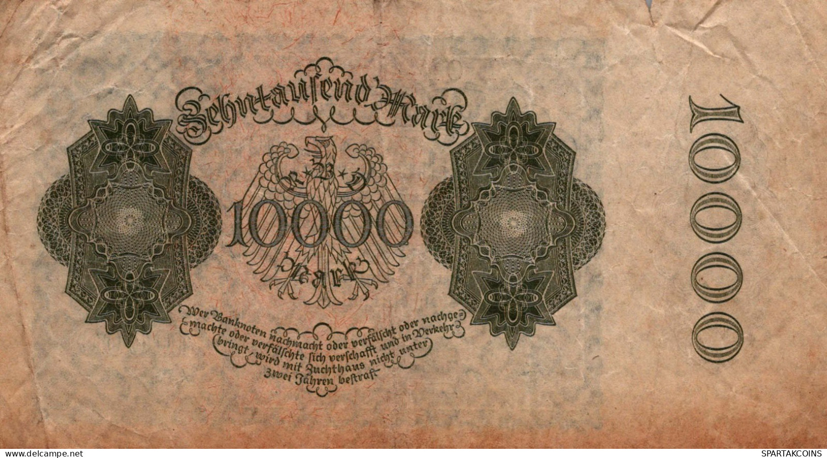 10000 MARK 1922 Stadt BERLIN DEUTSCHLAND Papiergeld Banknote #PL129 - [11] Emissions Locales