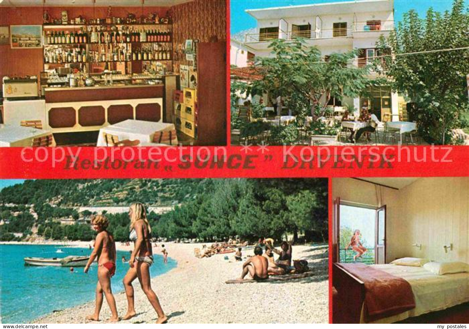 72719753 Split Spalato Restaurant Sunce Drvenik Strand Split Spalato - Kroatien