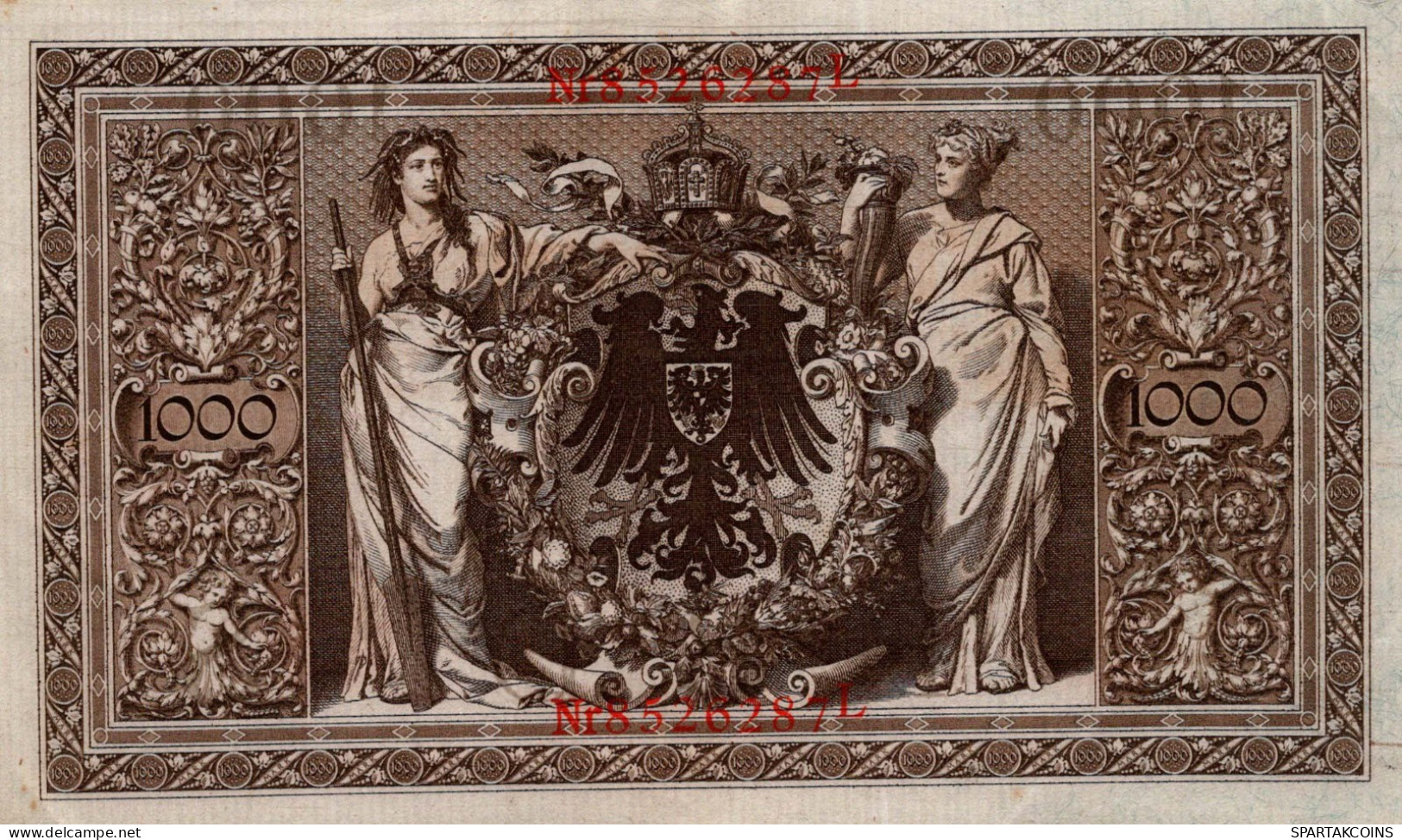 1000 MARK 1910 DEUTSCHLAND Papiergeld Banknote #PL340 - [11] Emissions Locales
