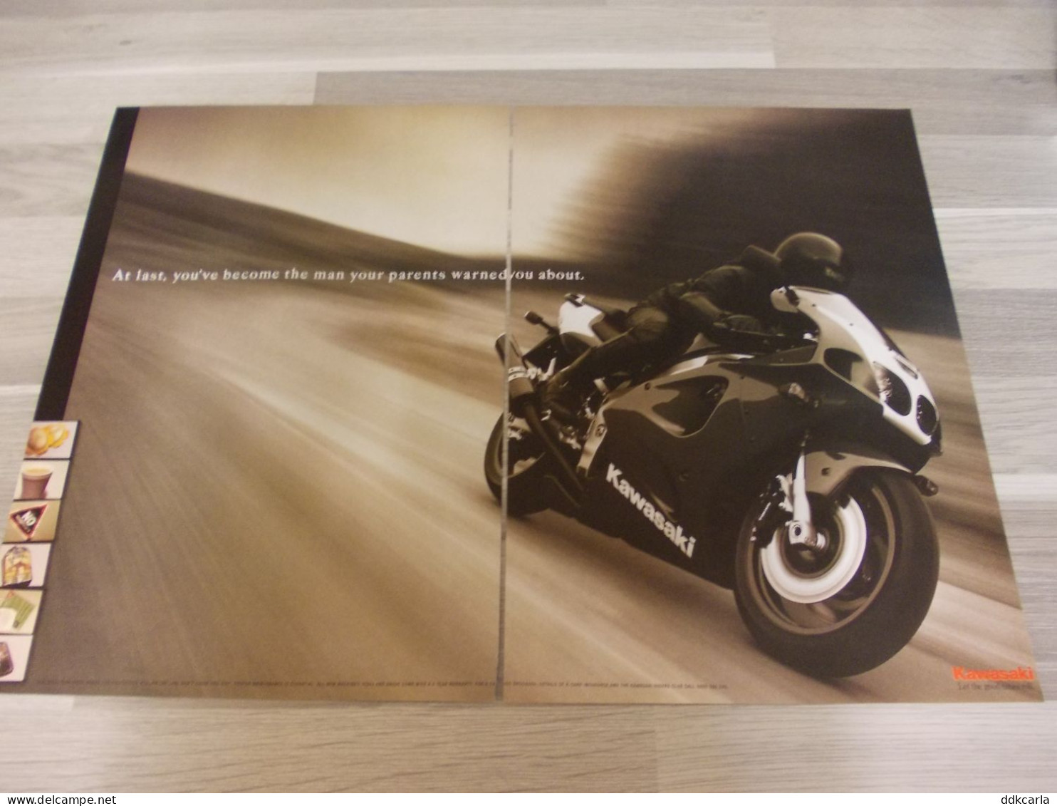 Reclame Advertentie Uit Oud Tijdschrift 1996 - Kawasaki - Advertising