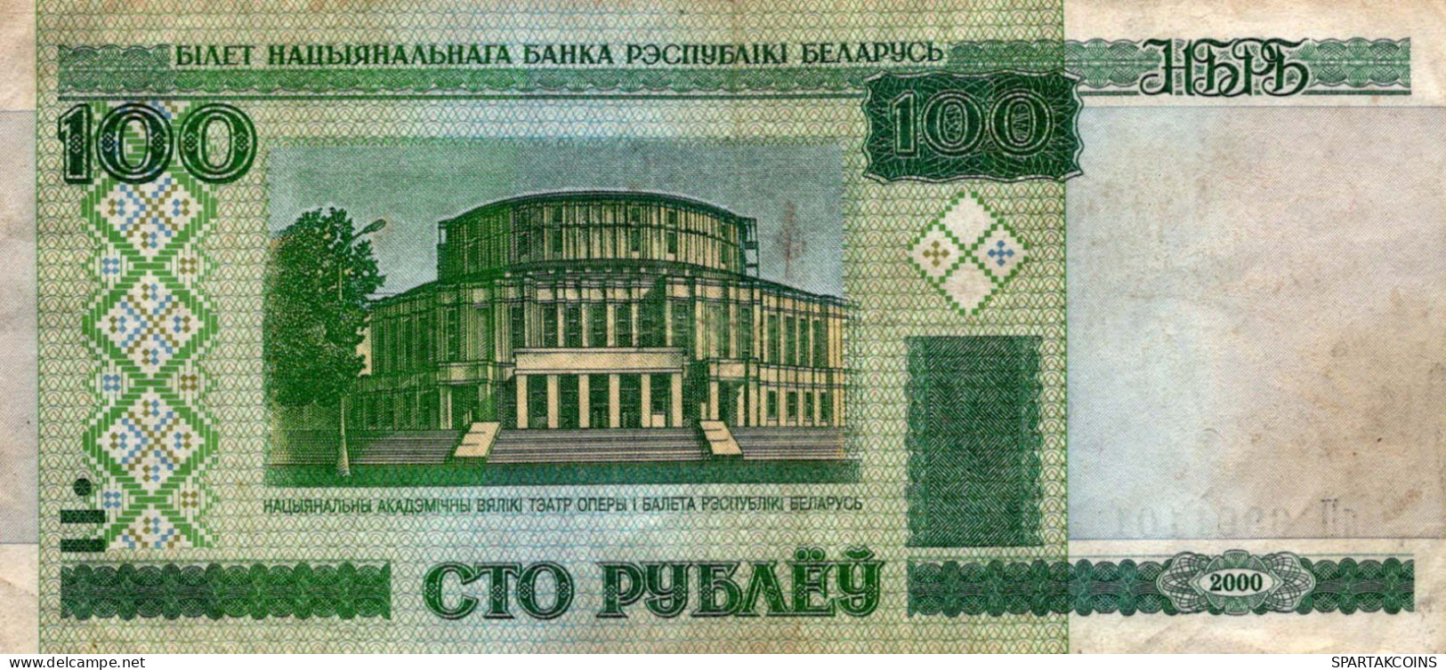 100 RUBLES 2000 BELARUS Papiergeld Banknote #PK613 - [11] Lokale Uitgaven
