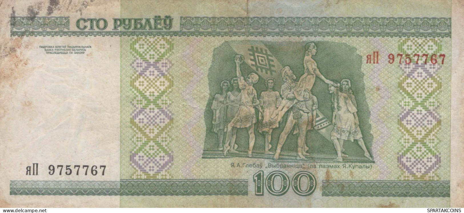 100 RUBLES 2000 BELARUS Papiergeld Banknote #PK617 - [11] Emissions Locales