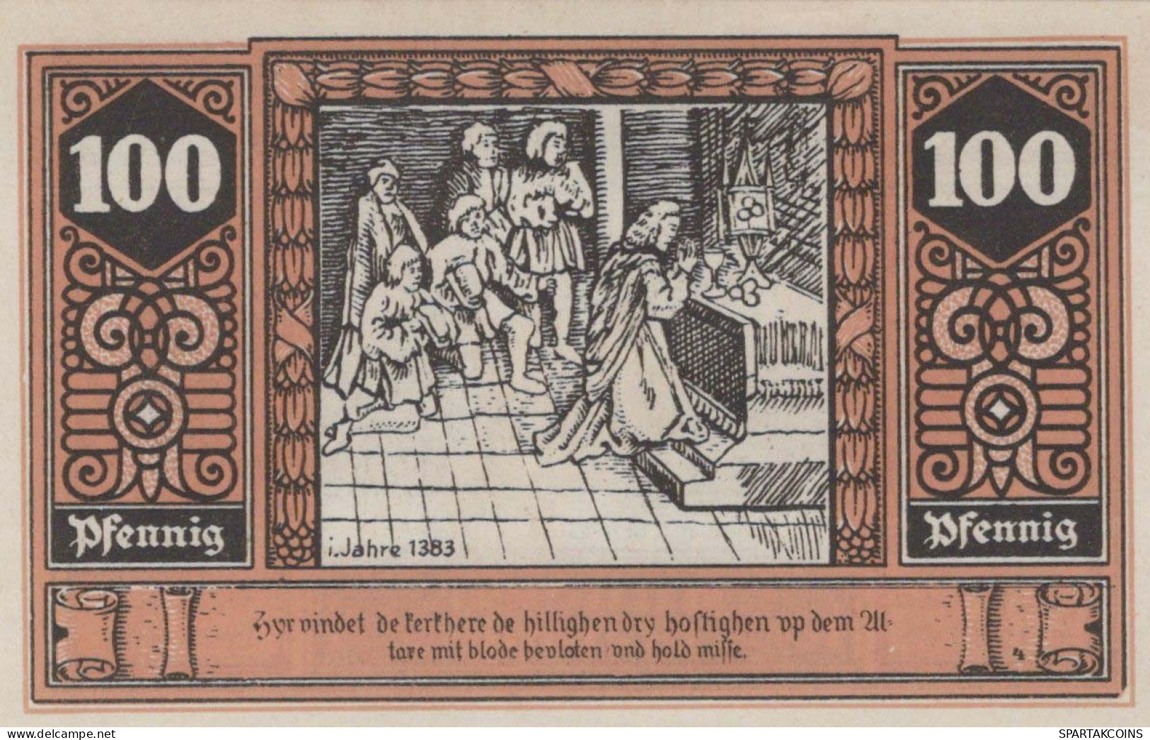 100 PFENNIG 1922 Stadt WILSNACK Brandenburg UNC DEUTSCHLAND Notgeld #PI058 - [11] Lokale Uitgaven