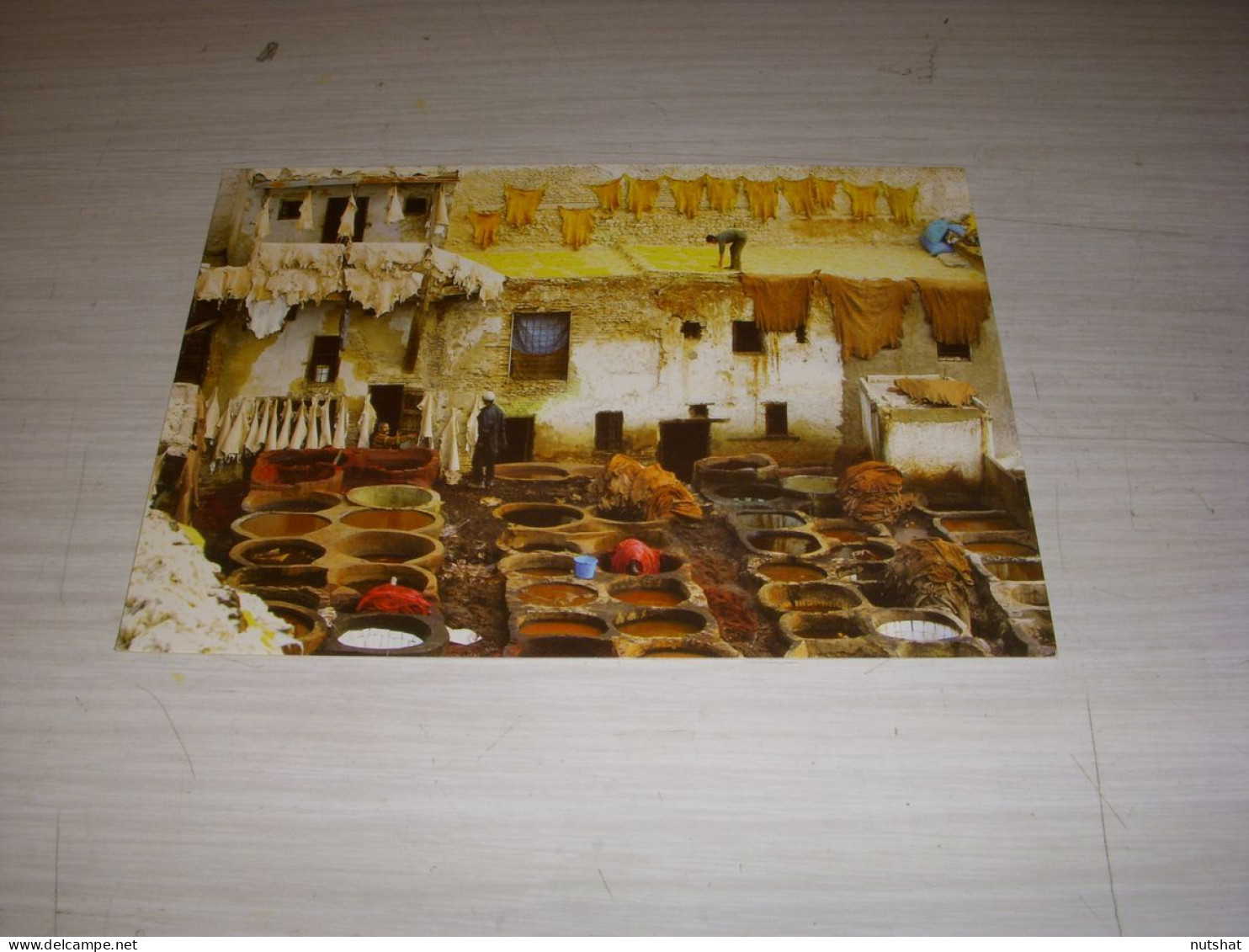 CP CARTE POSTALE MAROC FES TANNERIE - ECRITE - Fez