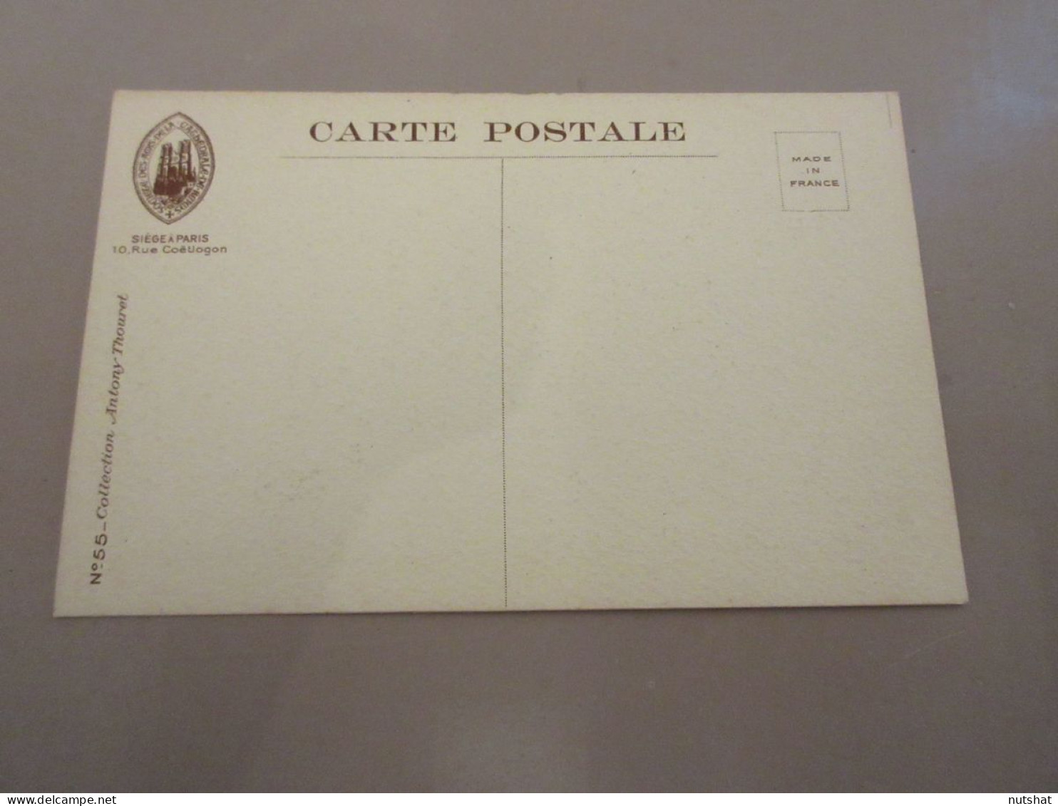 CP CARTE POSTALE MARNE 55 CATHEDRALE De REIMS CATHEDRALE VUE De La RUE LIBERGIER - Reims