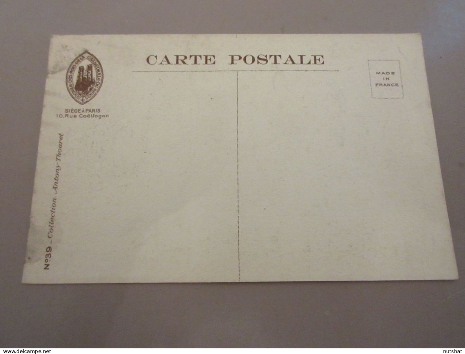 CP CARTE POSTALE MARNE 39 CATHEDRALE De REIMS RUINE De La SALLE Des ROIS En 1916 - Reims