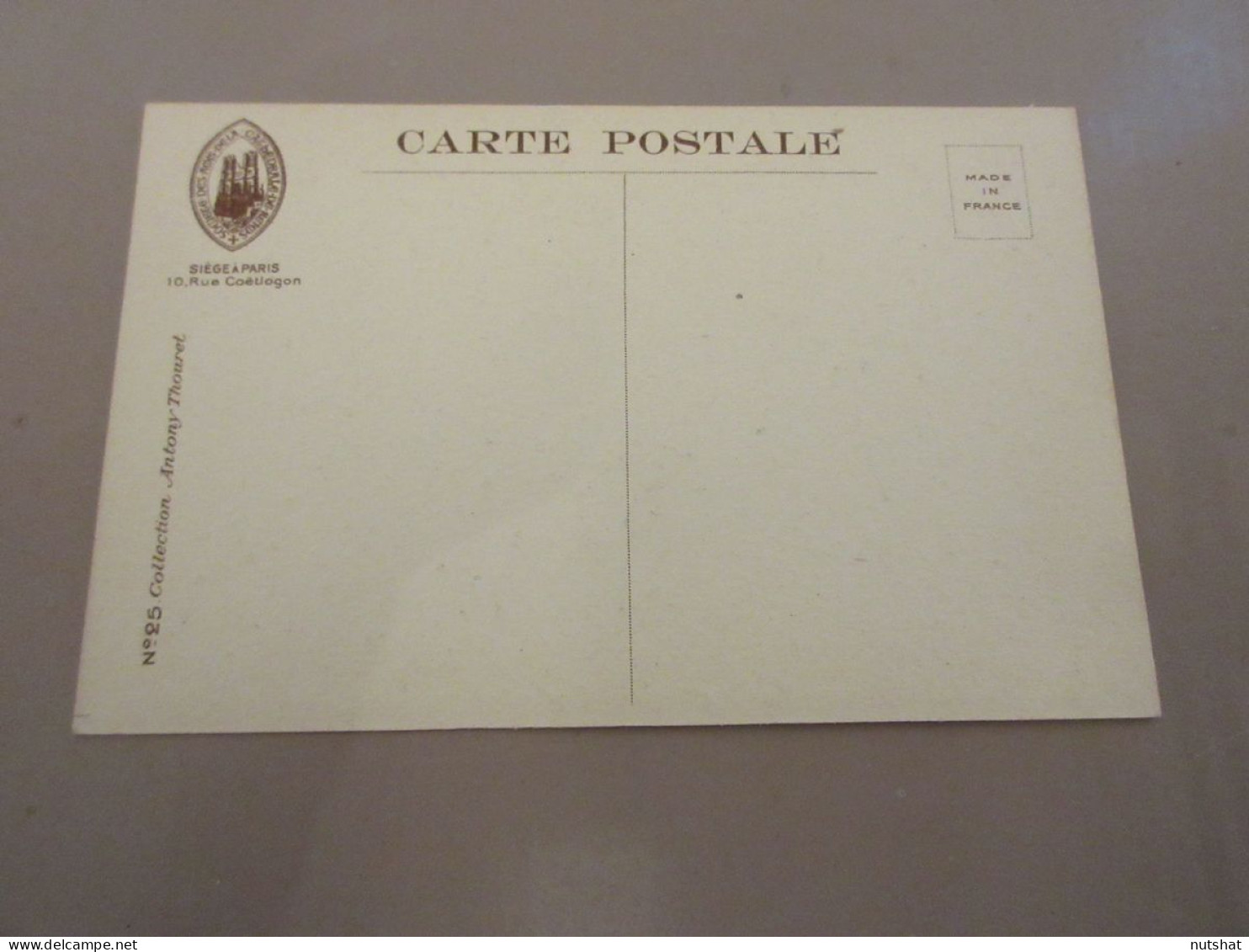 CP CARTE POSTALE MARNE 25 CATHEDRALE De REIMS La ROSE De La FACADE SUD           - Reims