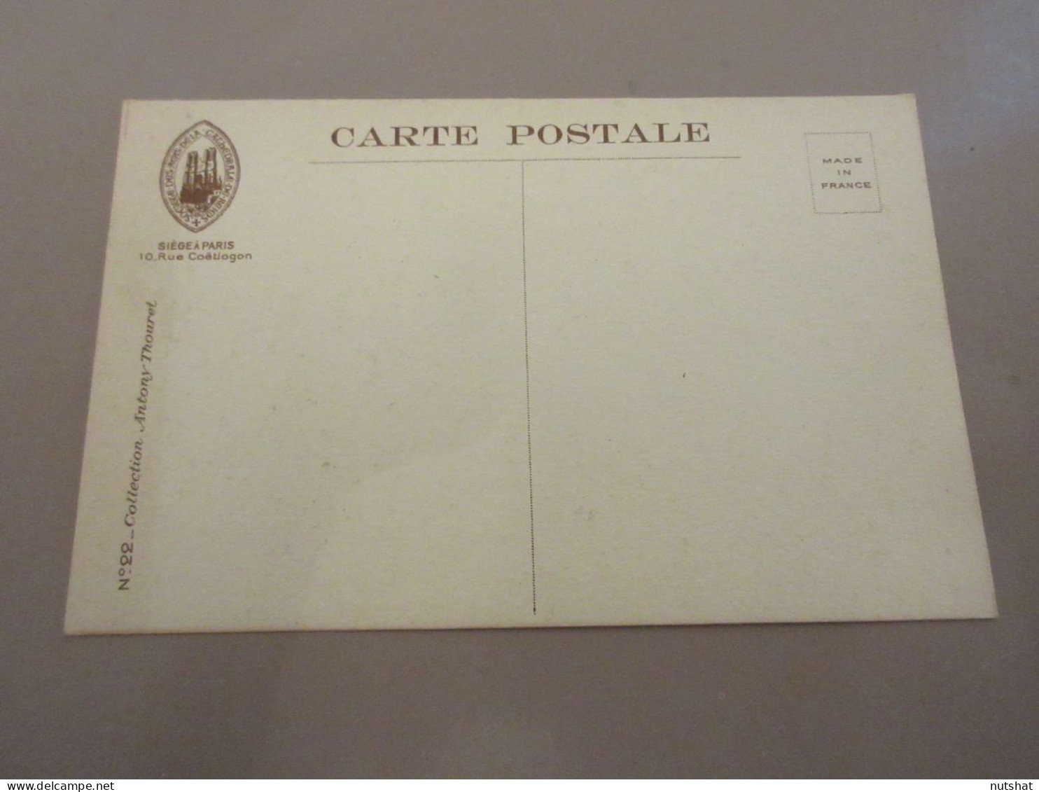 CP CARTE POSTALE MARNE 22 CATHEDRALE De REIMS CONTREFORTS De L'ABSIDE En 12.1919 - Reims