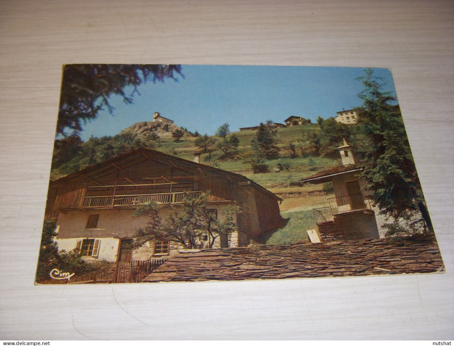 CP CARTE POSTALE Les ALPES FRANCAISES VILLAGE MONTAGNARD - ECRITE En 1966 - Autres & Non Classés