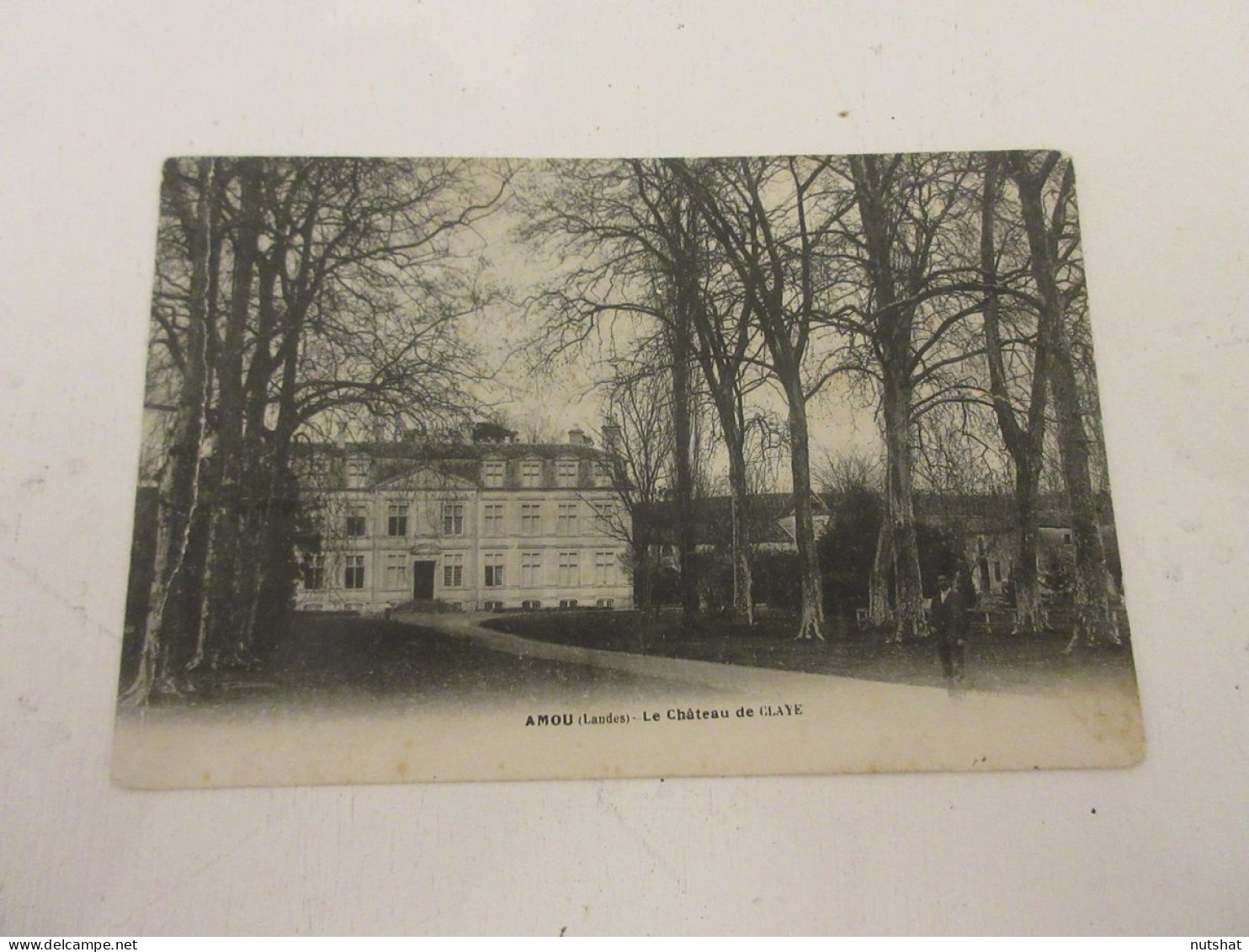 CP CARTE POSTALE LANDES AMOU CHATEAU De CLAYE - Ecrite En 1905                   - Autres & Non Classés