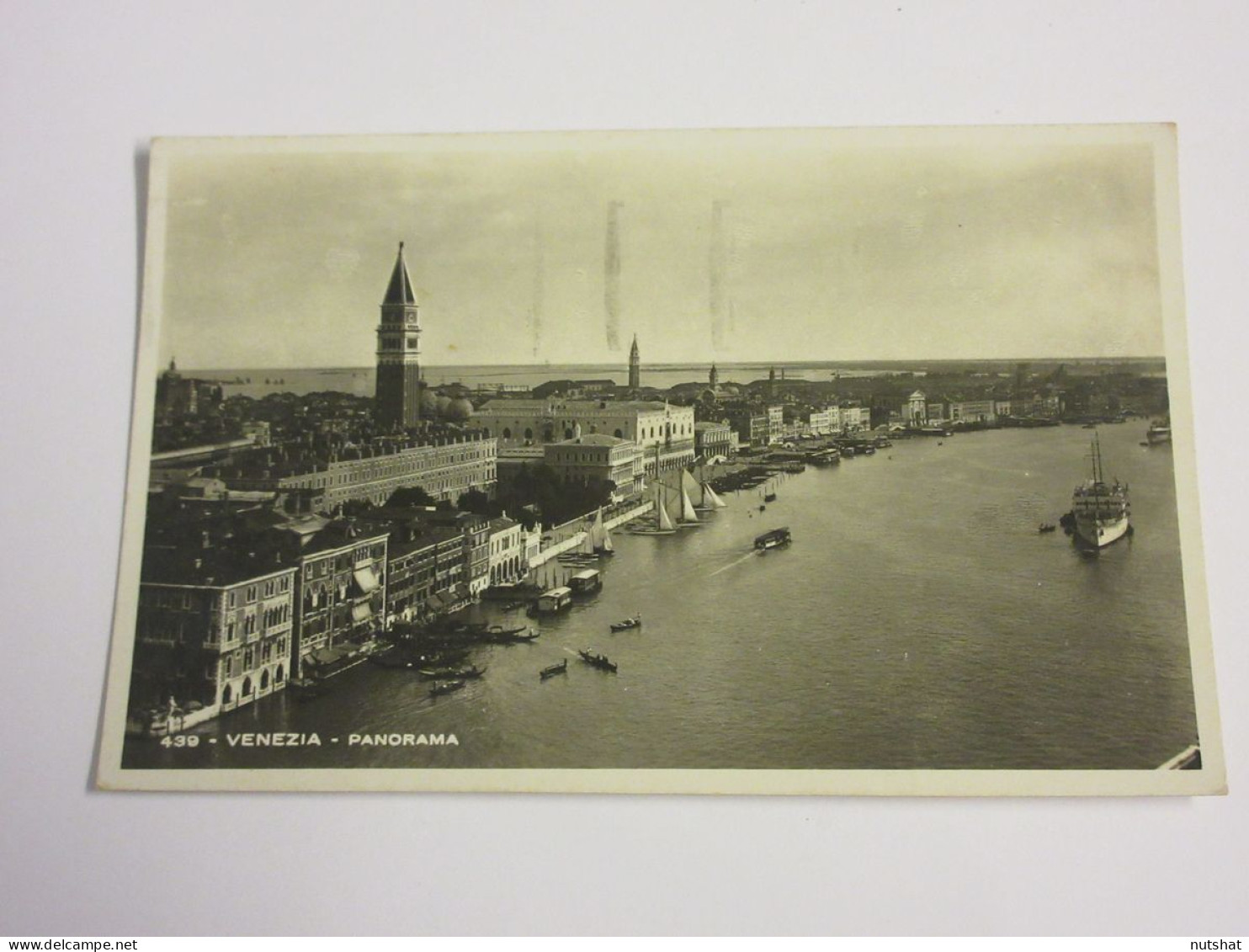 CP CARTE POSTALE ITALIE VENETIE VENISE VUE GENERALE Avec PLACE St MARC - Ecrite - Venezia