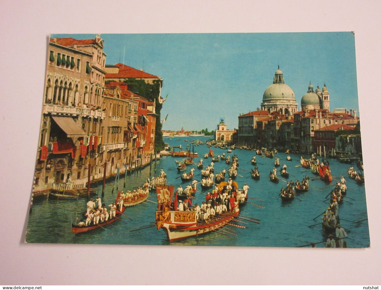 CP CARTE POSTALE ITALIE VENETIE VENISE REGATE HISTORIQUE GRAND CANAL - Ecrite - Venezia (Venedig)