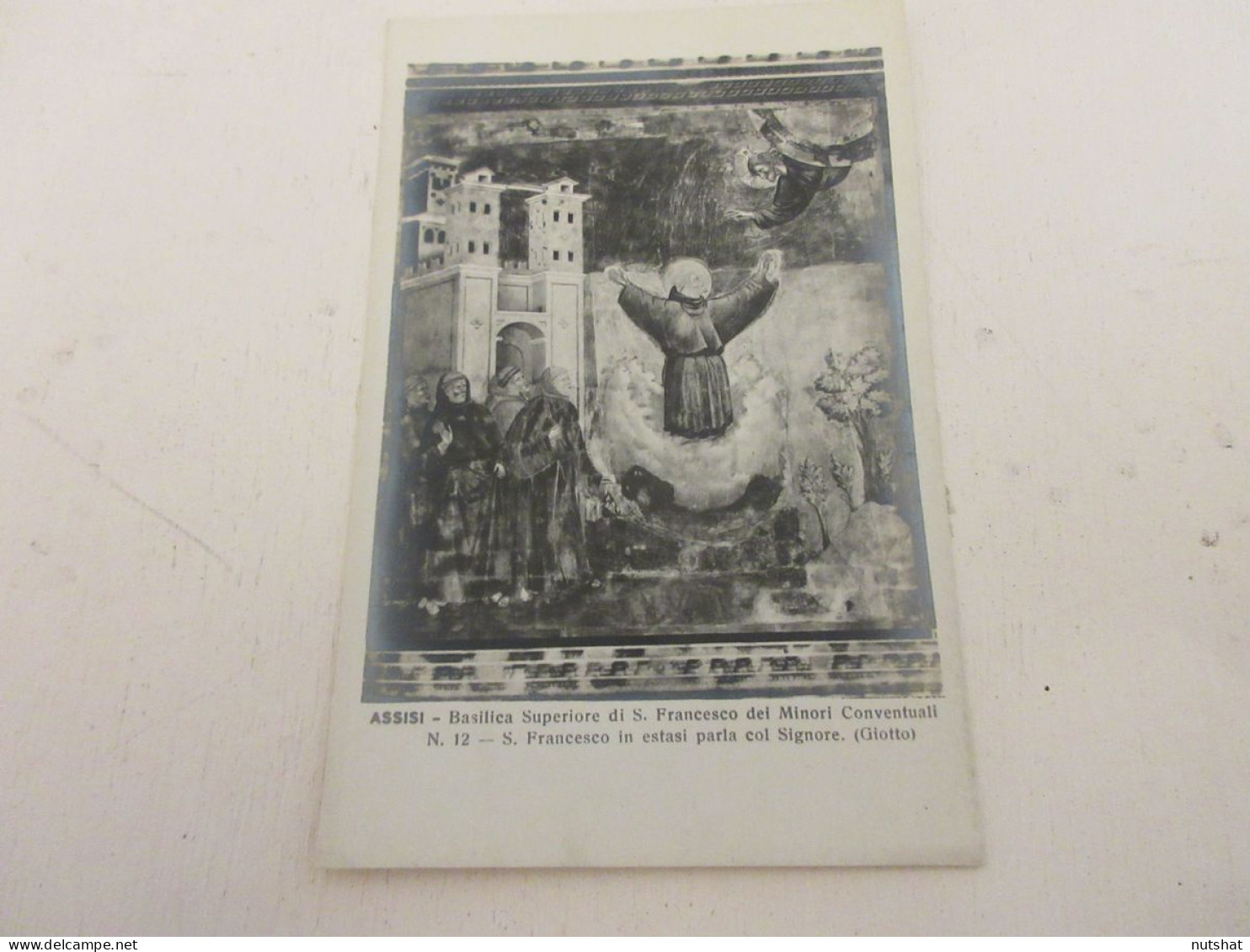 CP CARTE POSTALE ITALIE OMBRIE ASSISE 12 GIOTTO SAINT FRANCOIS EN EXTASE         - Other & Unclassified