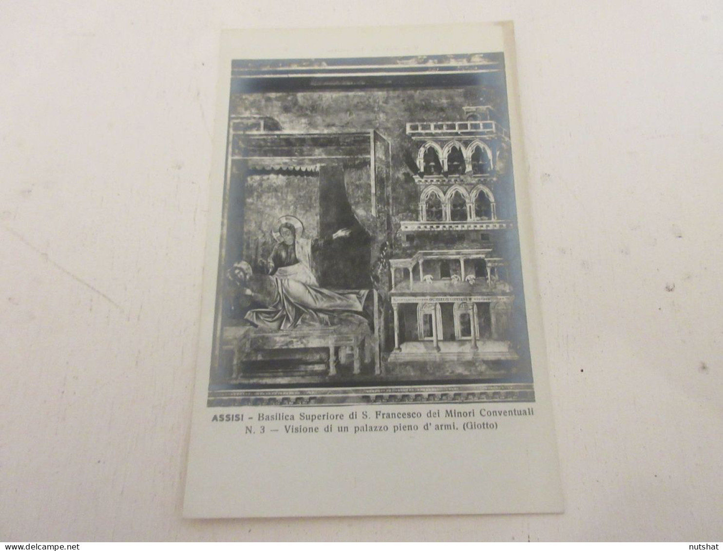 CP CARTE POSTALE ITALIE OMBRIE ASSISE 03 GIOTTO VISION D'un PALAIS               - Autres & Non Classés