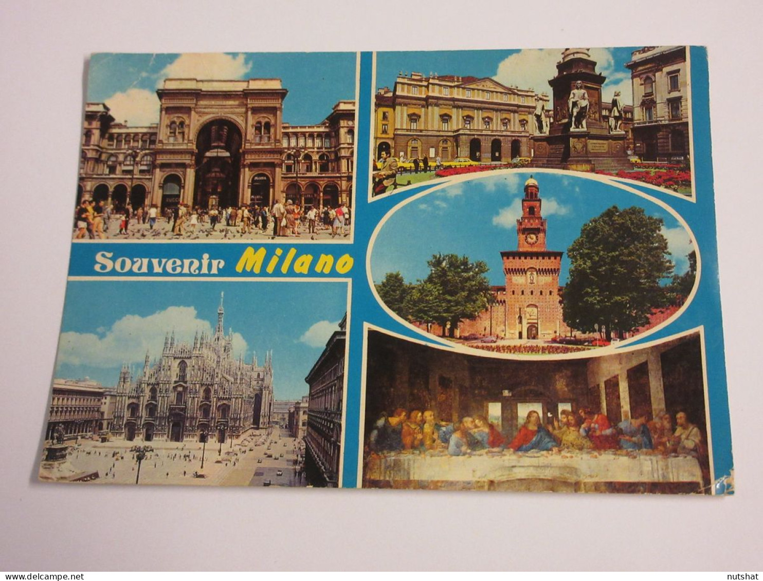 CP CARTE POSTALE ITALIE LOMBARDIE MILAN VUES DIVERSES - Ecrite - Milano (Mailand)