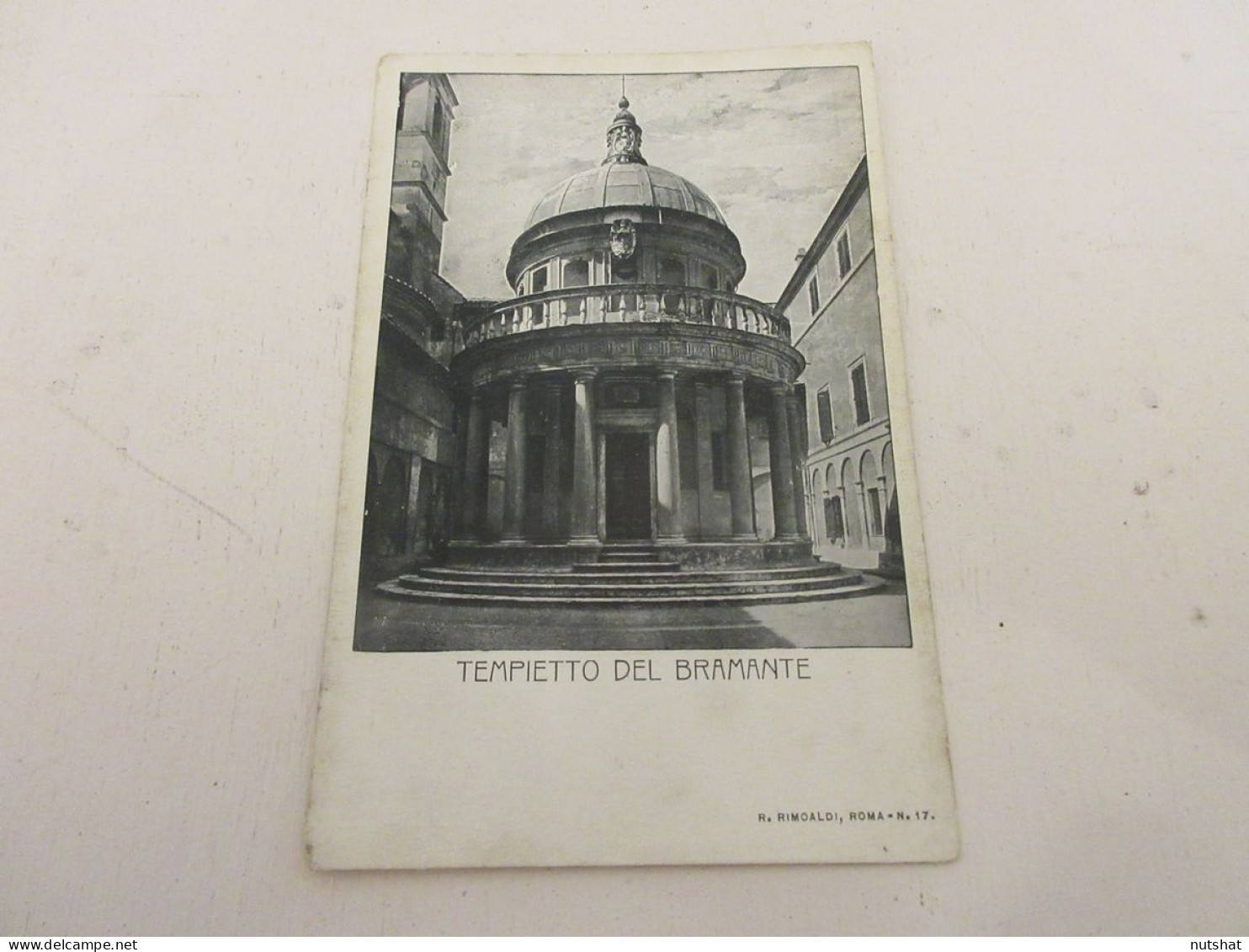 CP CARTE POSTALE ITALIE LATIUM ROME TEMPLE De BRAMANTE - Vierge - Fontana Di Trevi