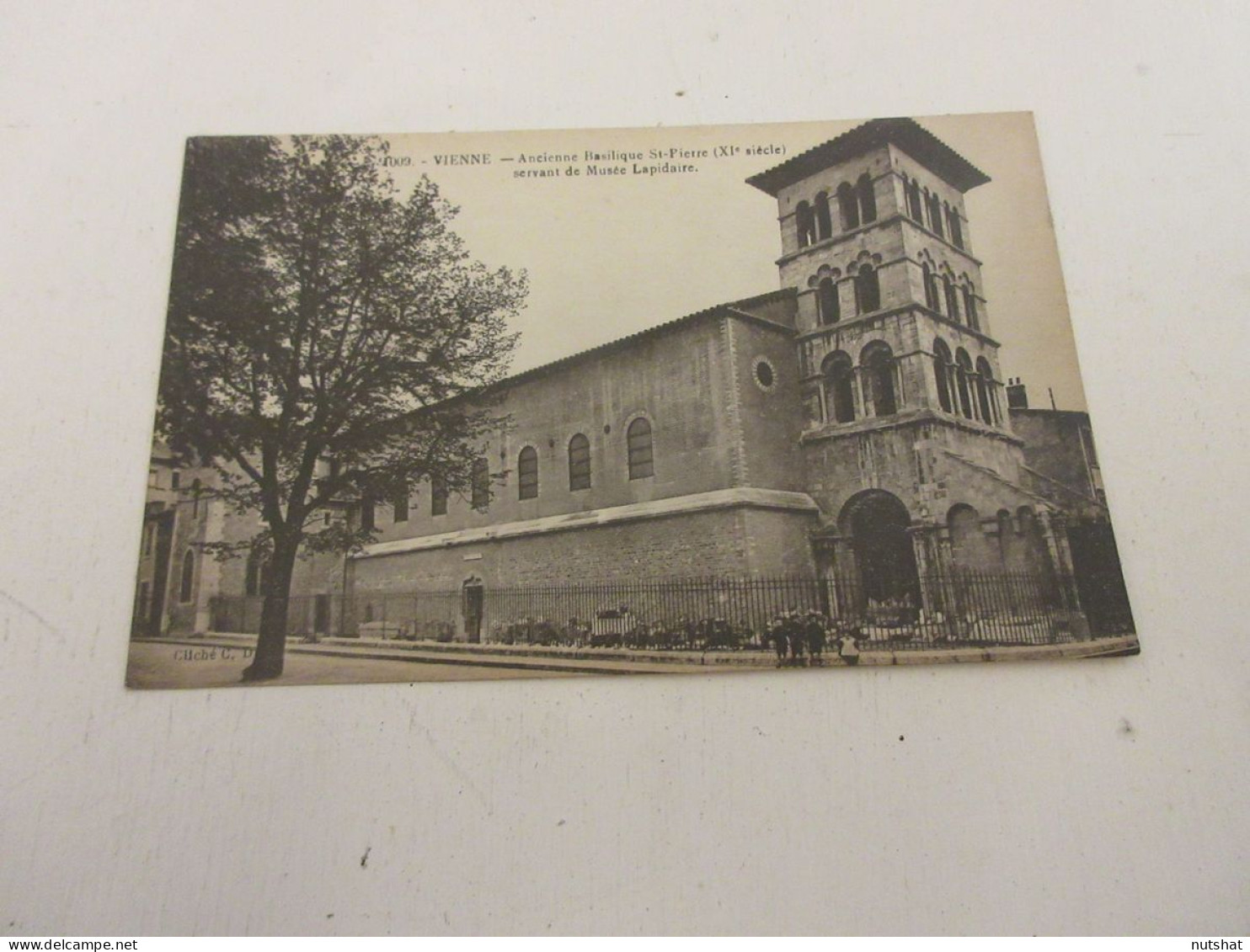 CP CARTE POSTALE ISERE VIENNE BASILIQUE SAINT PIERRE MUSEE LAPIDAIRE - Vierge - Vienne