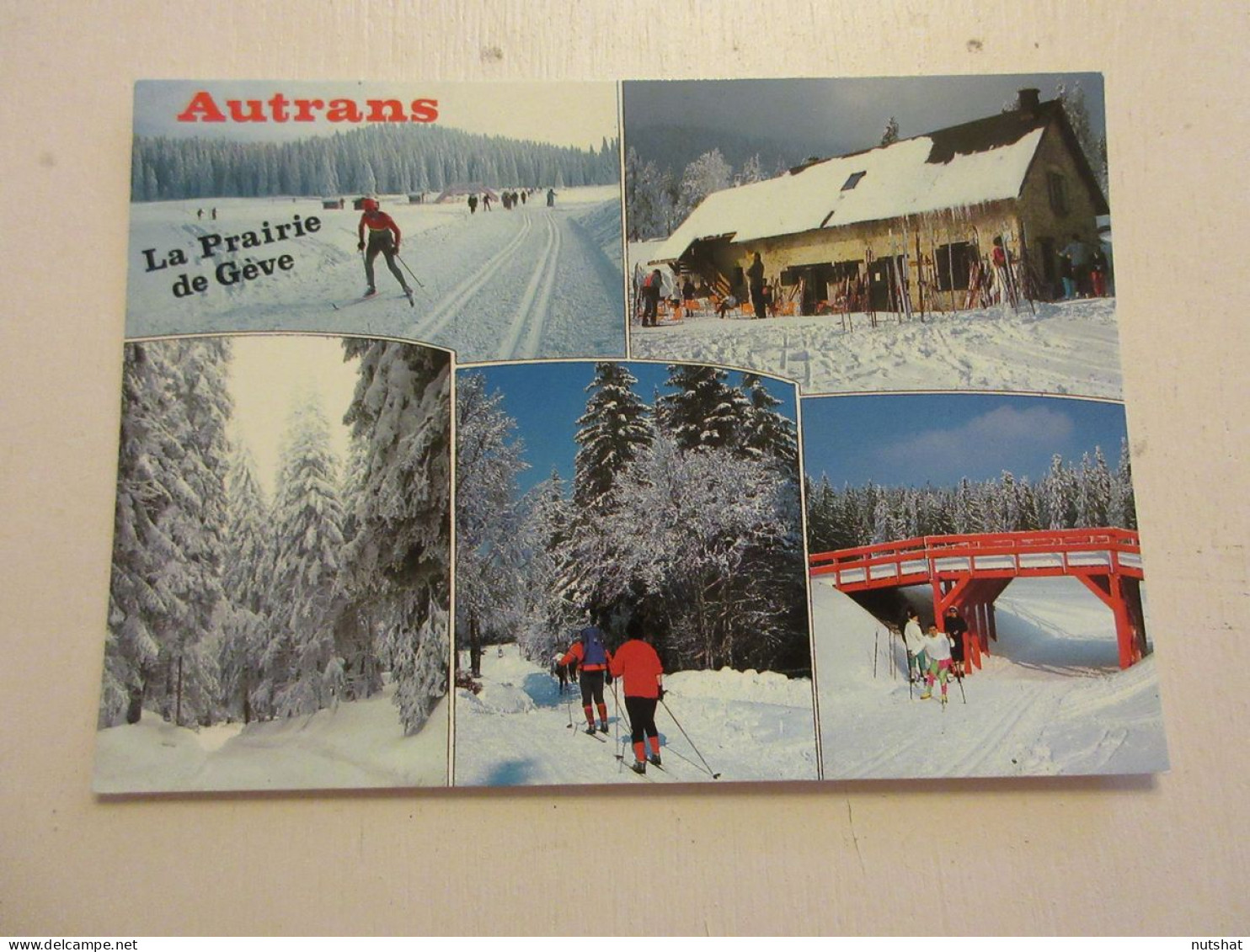 CP CARTE POSTALE ISERE AUTRANS La PRAIRIE De GEVE VUES DIVERSES - Ecrite En 1984 - Altri & Non Classificati