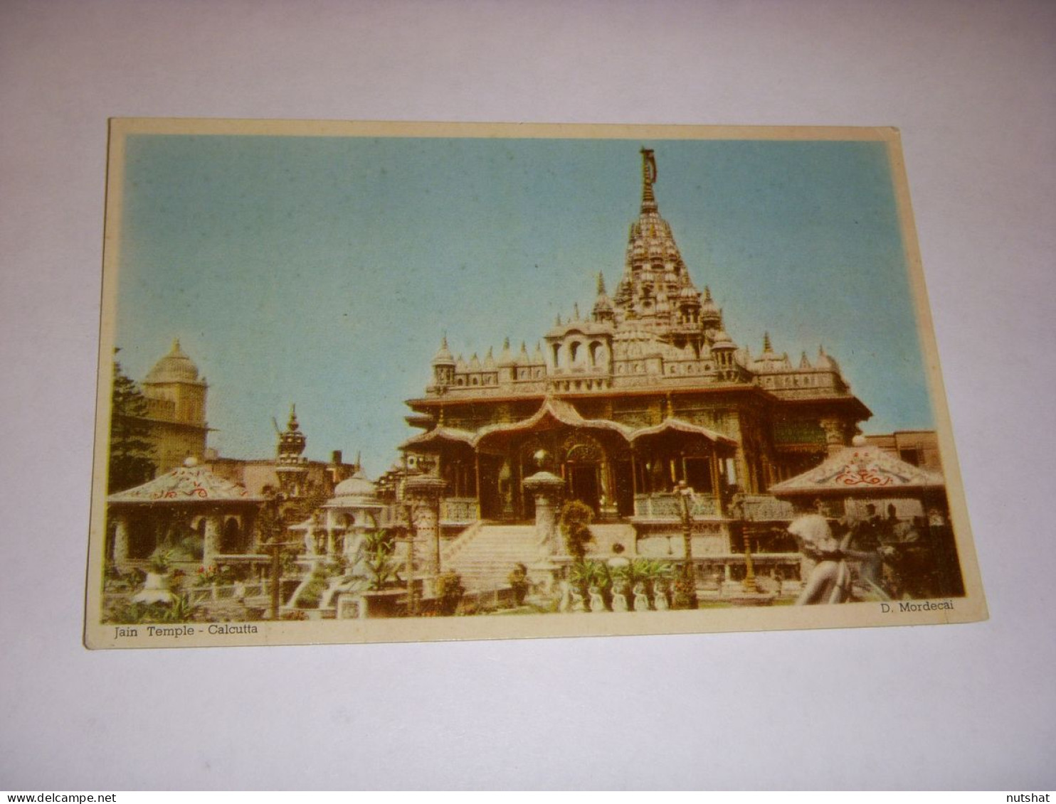 CP CARTE POSTALE INDE CALCUTTA TEMPLE JAIN - Vierge - India