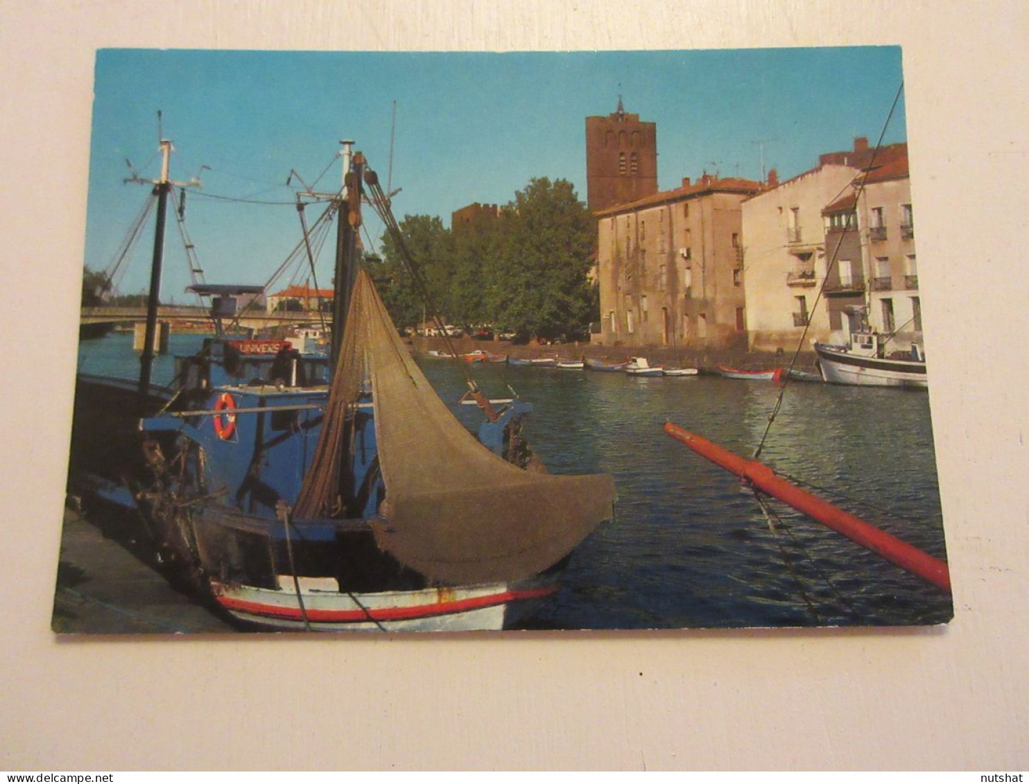 CP CARTE POSTALE HERAULT AGDE Les QUAIS De L'HERAULT - Ecrite En 1982            - Agde