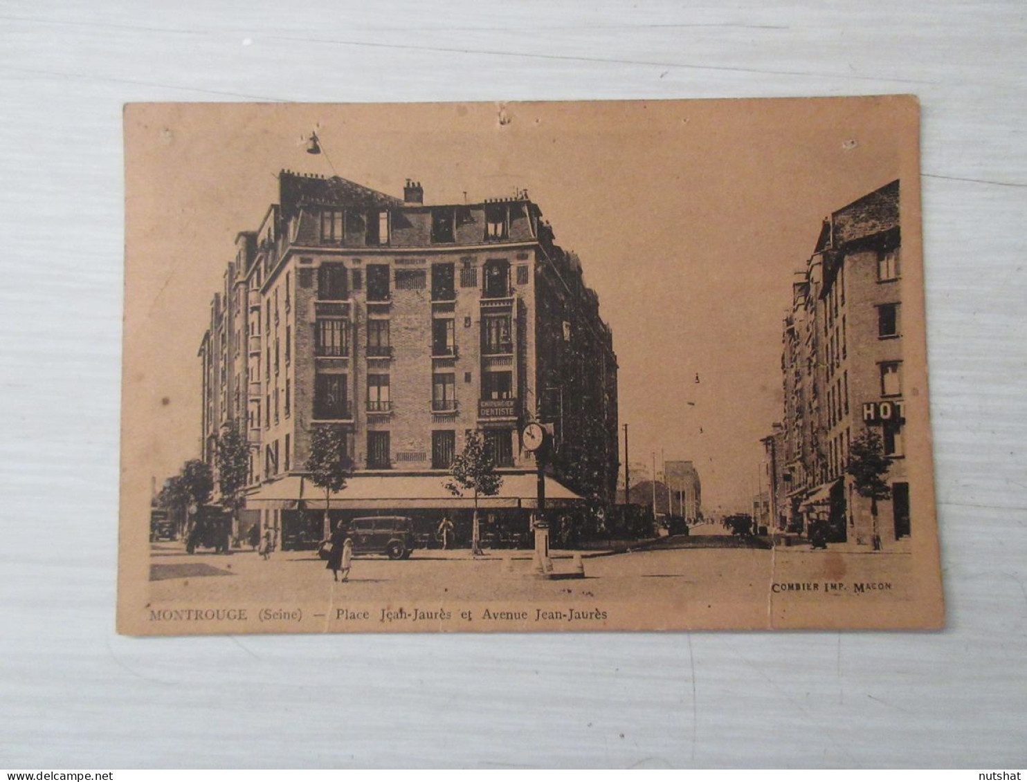 CP CARTE POSTALE HAUTS De SEINE MONTROUGE PLACE Et AVENUE Jean JAURES            - Montrouge