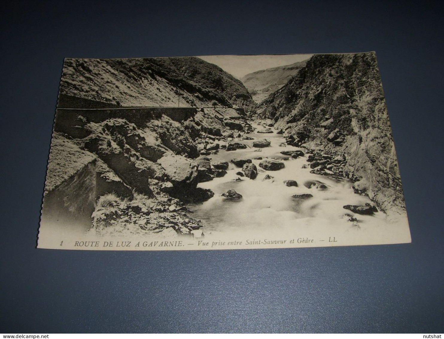 CP CARTE POSTALE HAUTES PYRENEES ROUTE De LUZ A GAVARNIE Le TORRENT - Vierge - Luz Saint Sauveur