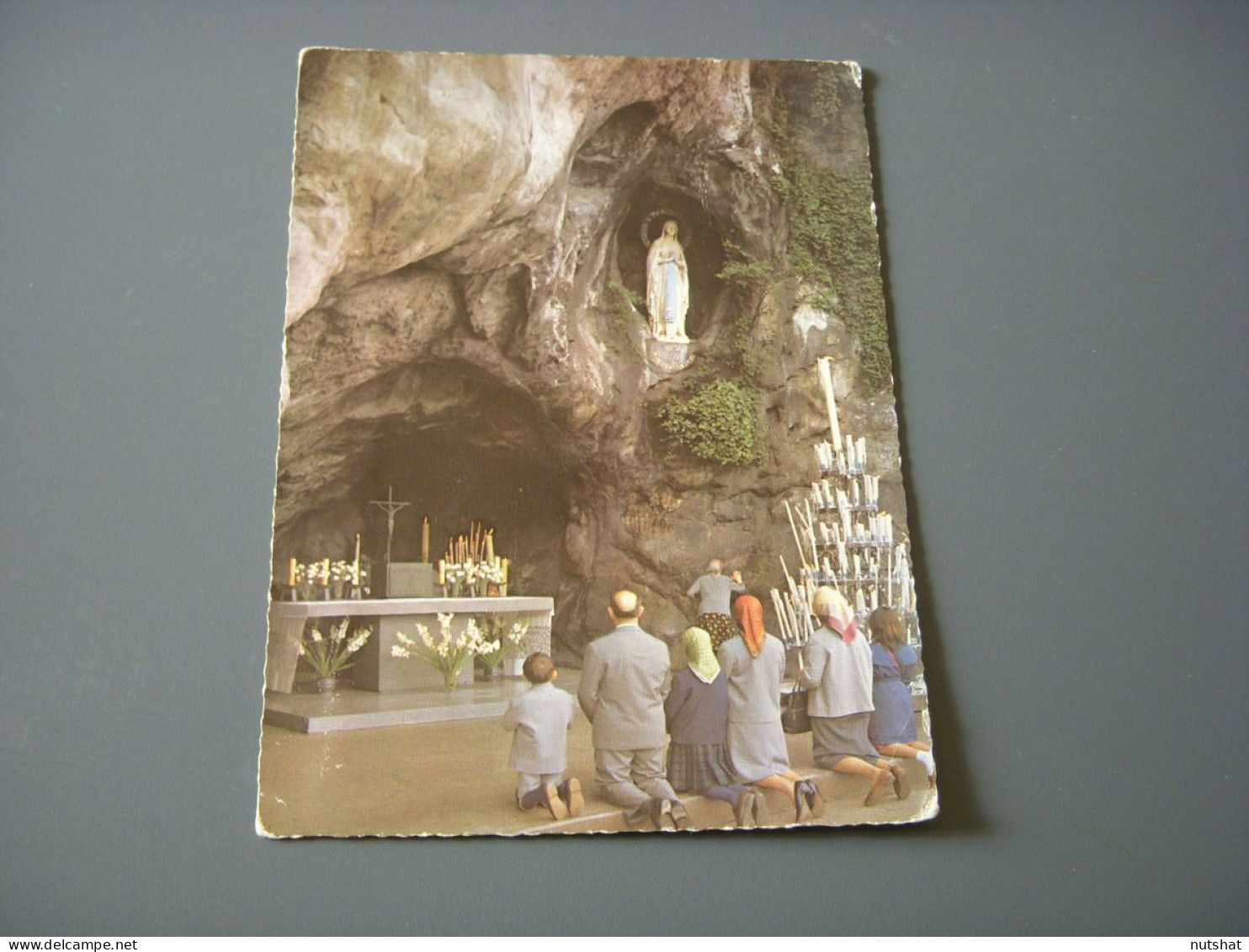 CP CARTE POSTALE HAUTES PYRENEES LOURDES La GROTTE MIRACULEUSE - Ecrite - Lourdes