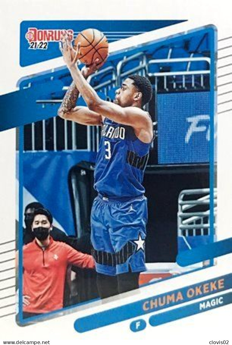 36 Chuma Okeke - Orlando Magic - Carte Panini NBA Donruss 2021-2022 - Otros & Sin Clasificación