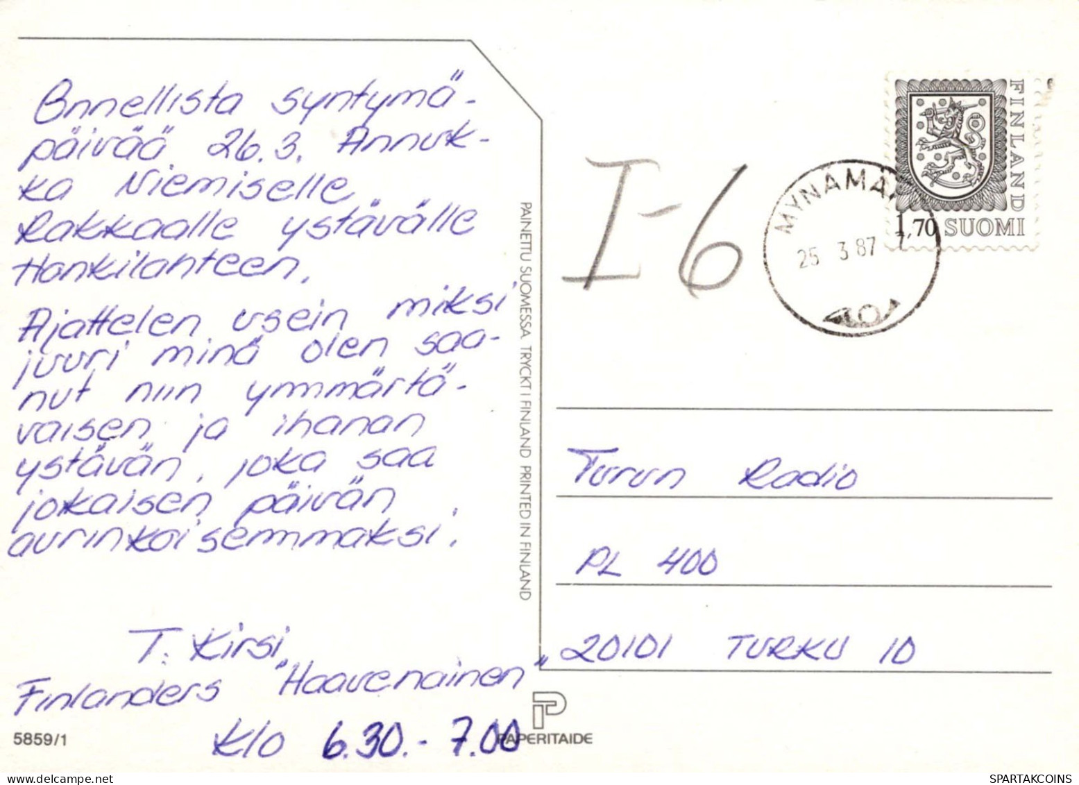 FLORES Vintage Tarjeta Postal CPSM #PAS219.ES - Blumen