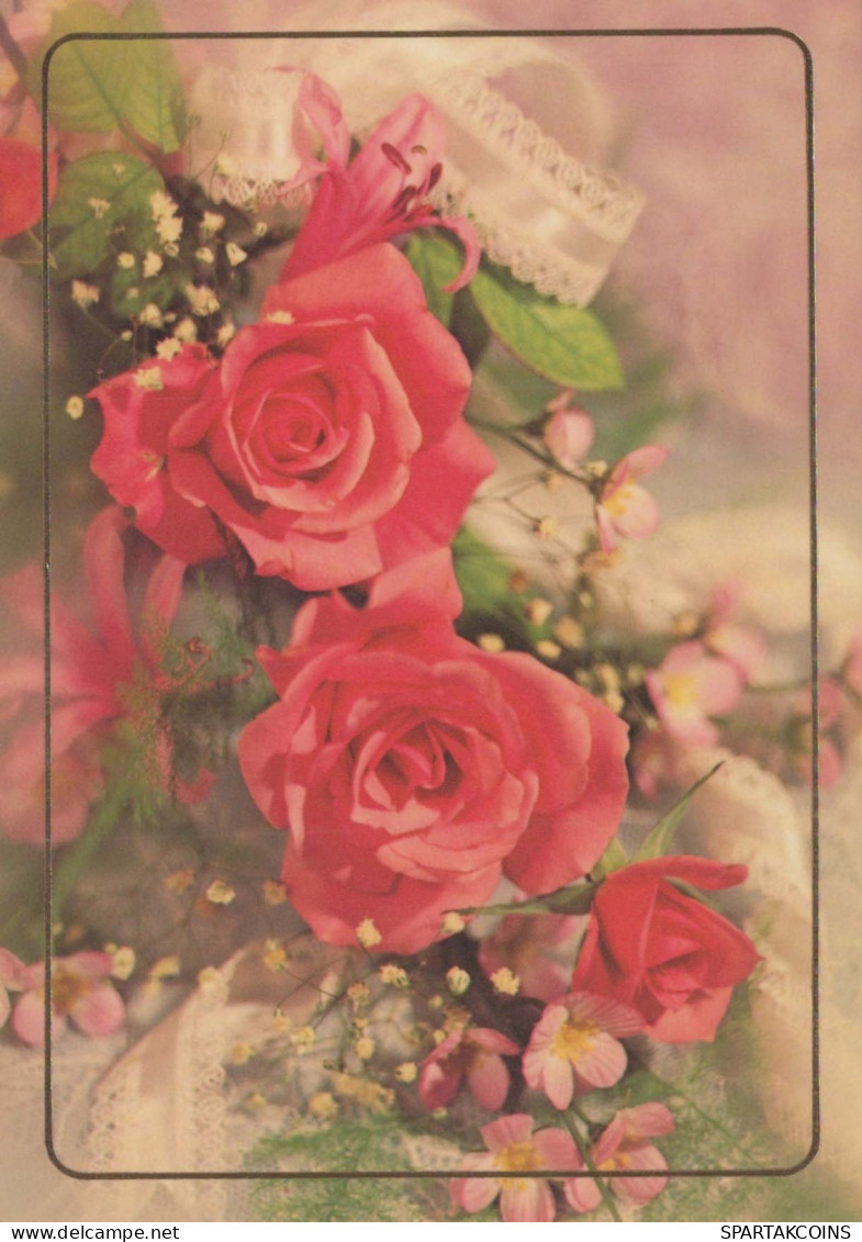 FLORES Vintage Tarjeta Postal CPSM #PAS039.ES - Blumen