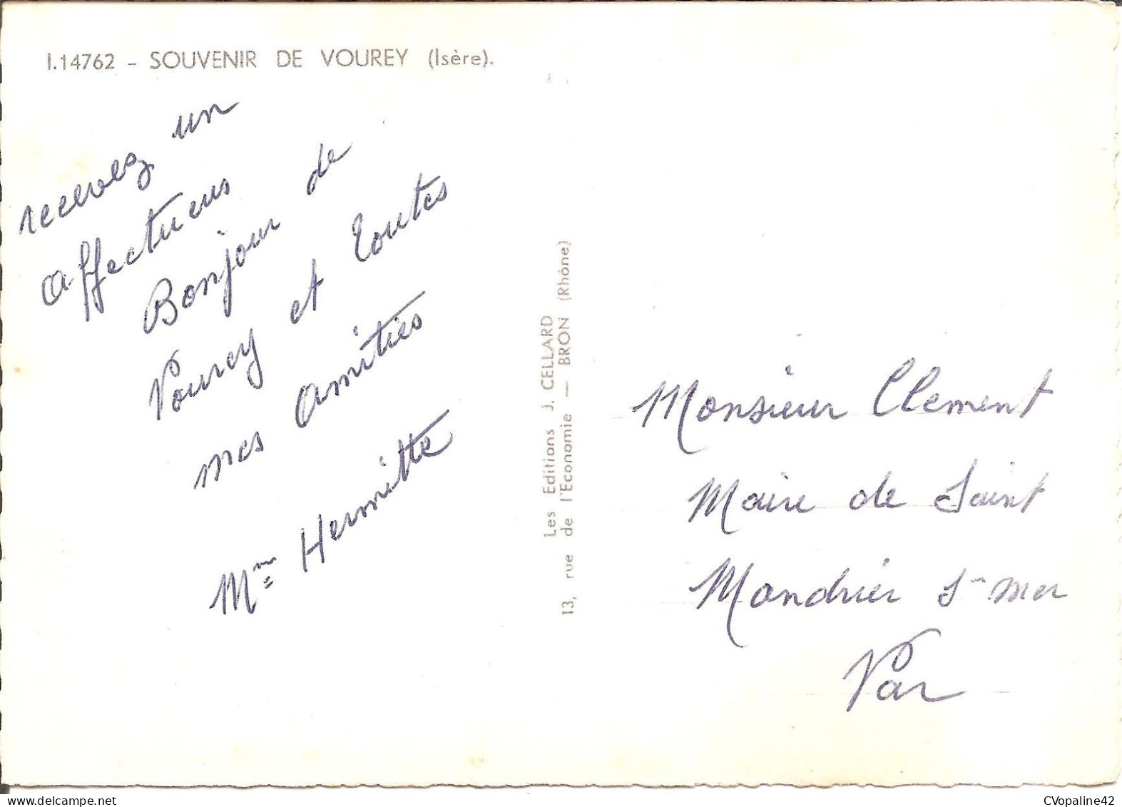 SOUVENIR De VOUREY (38) Carte Multivues  CPSM GF - Other & Unclassified