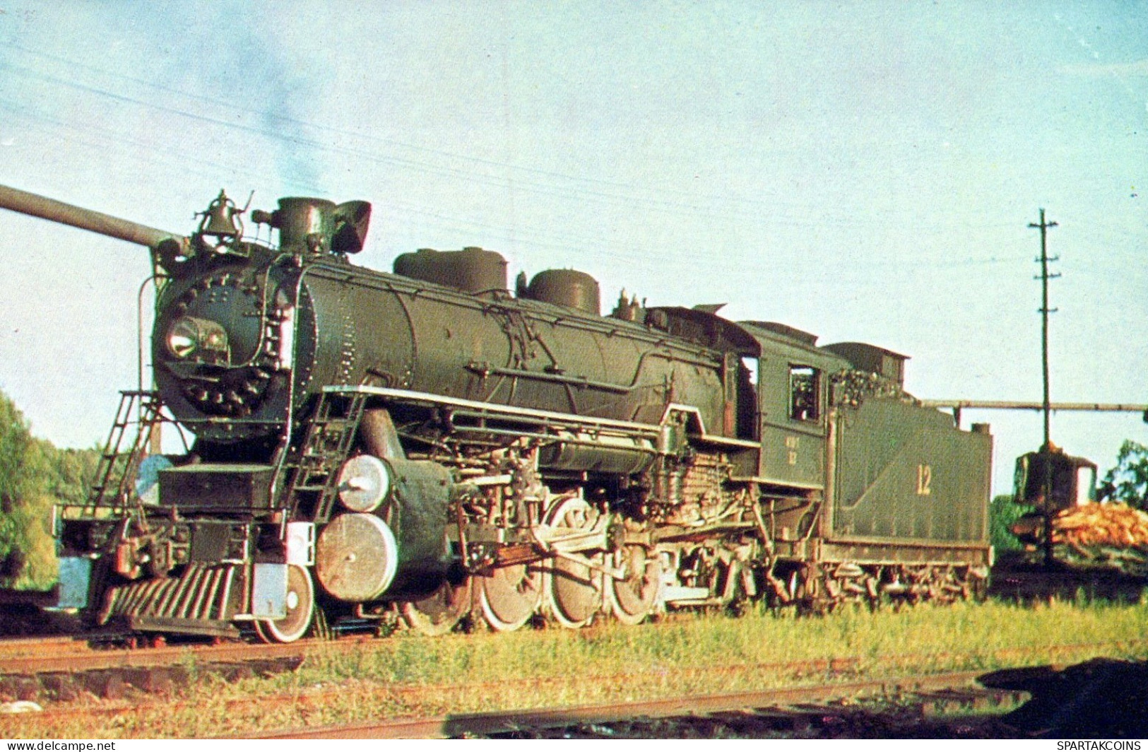 TREN TRANSPORTE Ferroviario Vintage Tarjeta Postal CPSMF #PAA619.ES - Trains