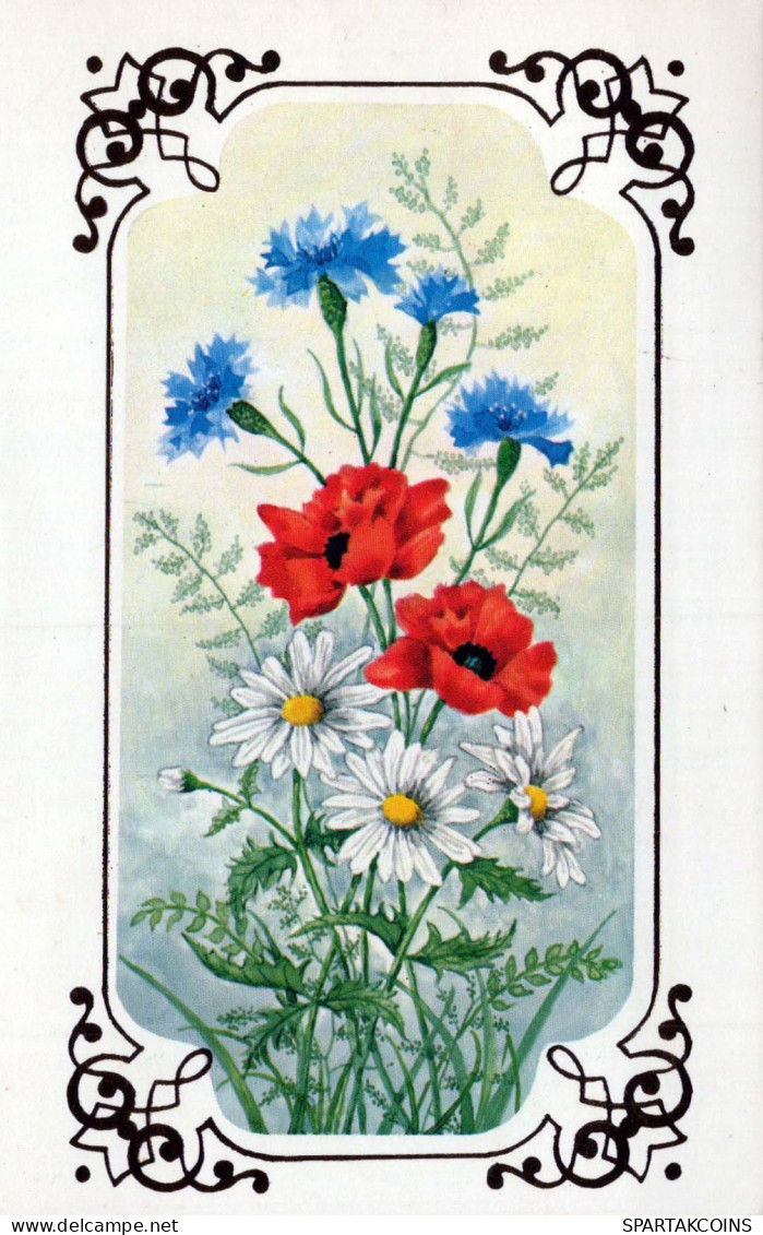 FLOWERS Vintage Ansichtskarte Postkarte CPA #PKE562.DE - Blumen