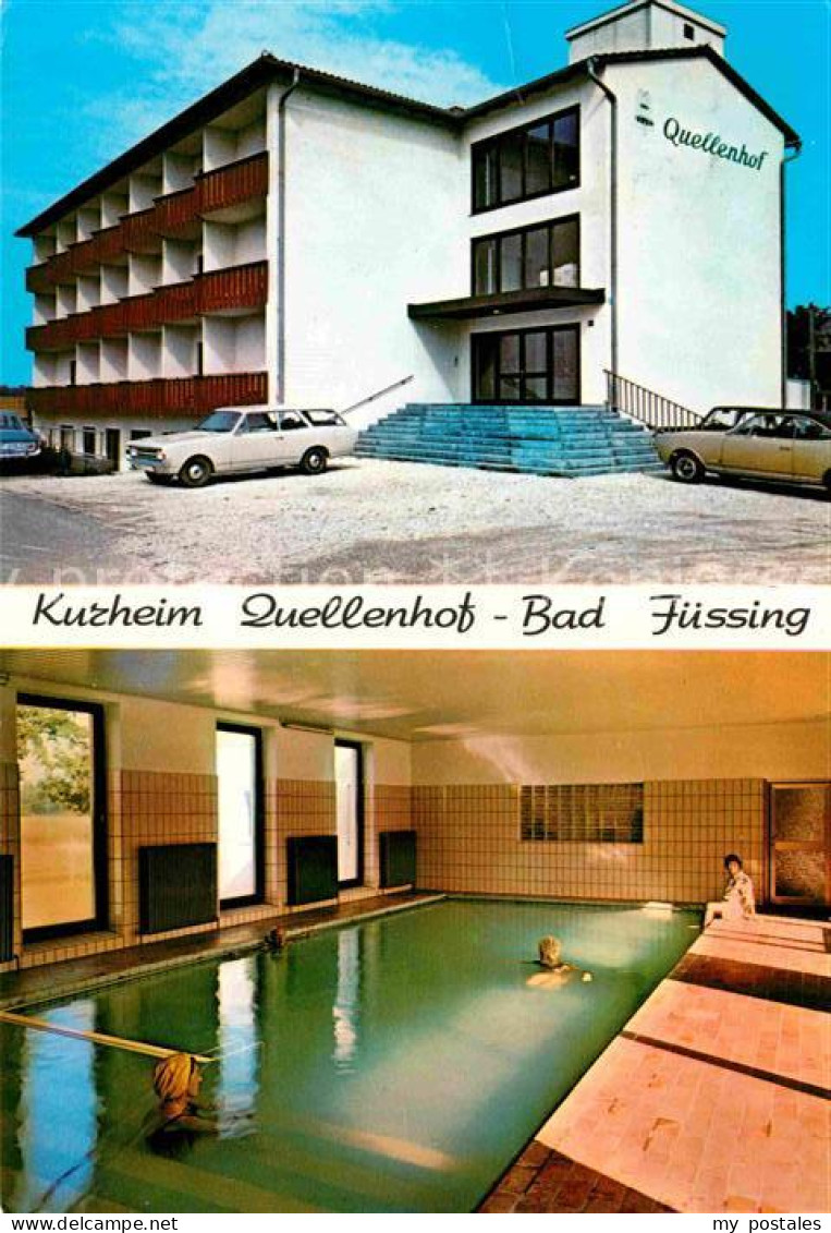 72719400 Bad Fuessing Kurheim Quellenhof Hallenbad Aigen - Bad Füssing