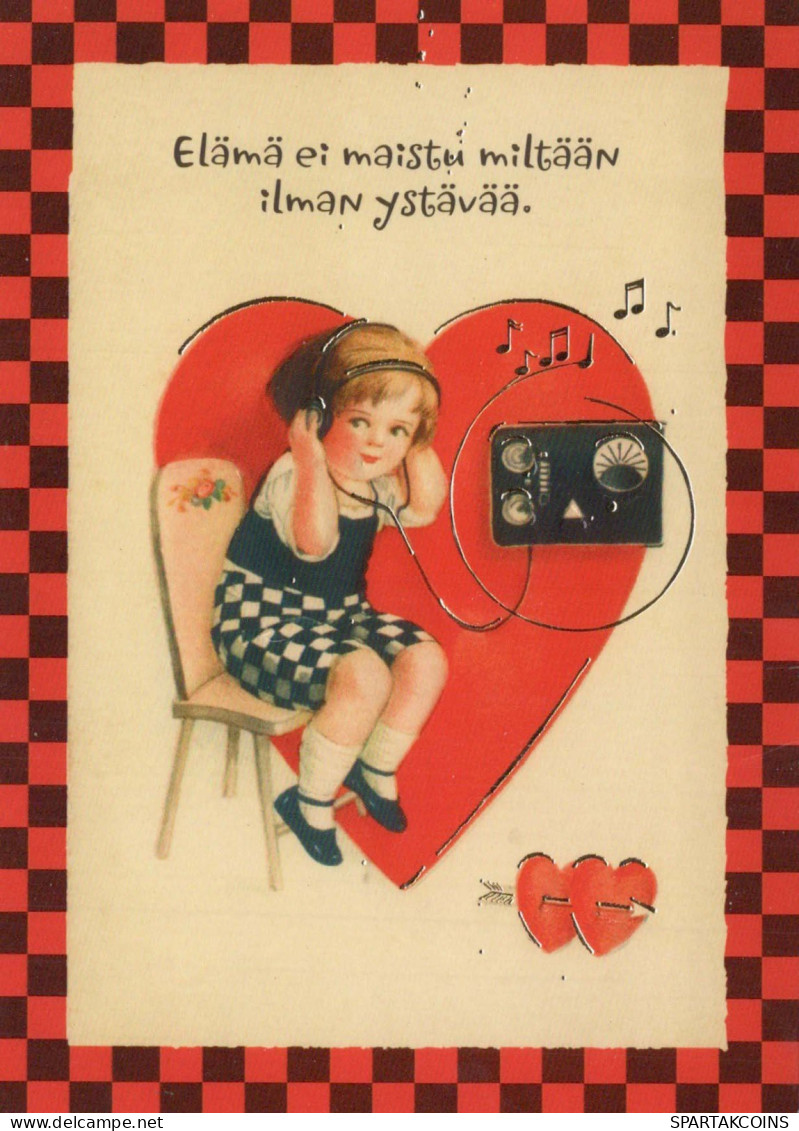 KINDER HUMOR Vintage Ansichtskarte Postkarte CPSM #PBV226.DE - Humorous Cards