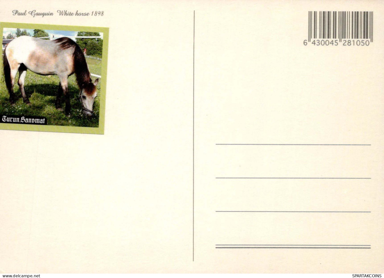 PFERD Tier Vintage Ansichtskarte Postkarte CPSM #PBR887.DE - Horses